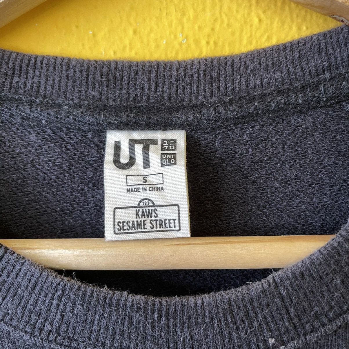 Japanese Brand RARE collaboration Uniqlo x Kaws x Sesame Street Sweatshirt Size US M / EU 48-50 / 2 - 10 Thumbnail