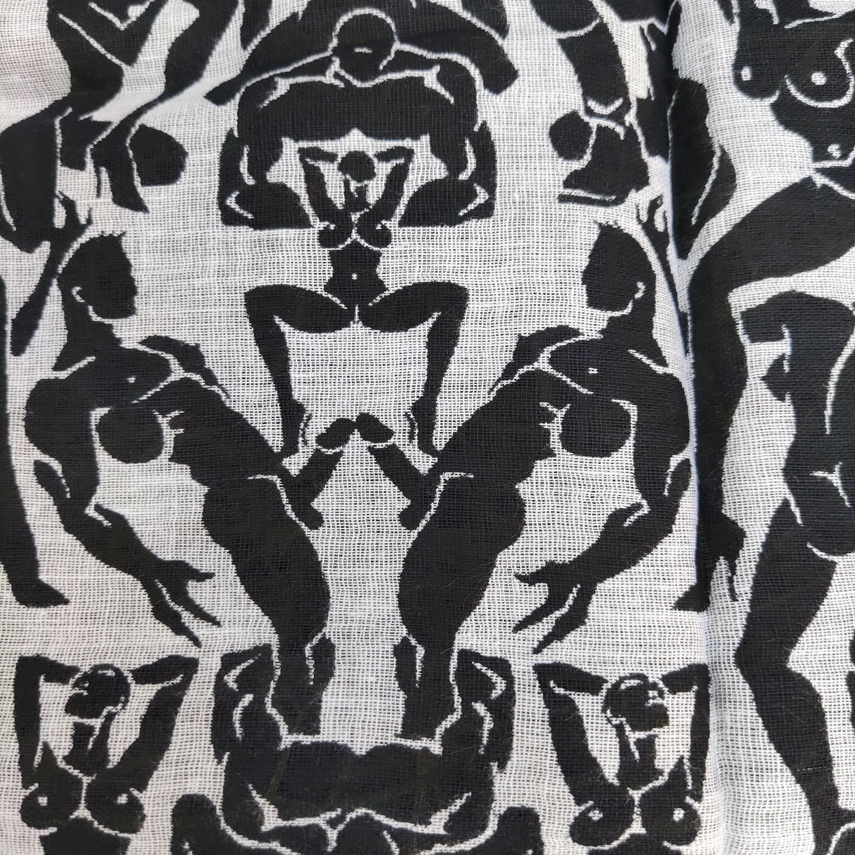 Jean Paul Gaultier Jean Paul Gaultier Porn Erotic Sex LGBTQ Scarf Top Shirt Size M / US 6-8 / IT 42-44 - 6 Thumbnail