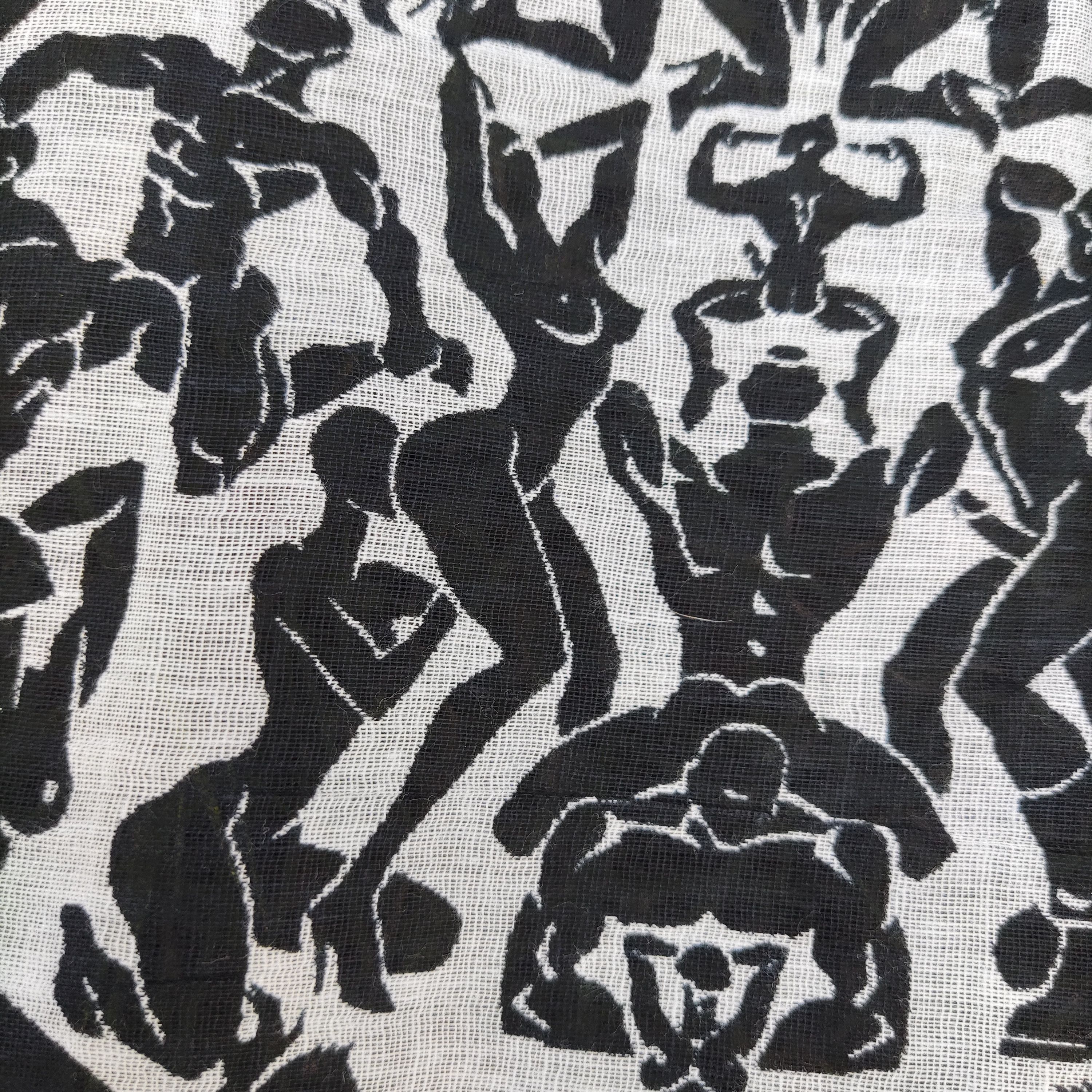 Jean Paul Gaultier Jean Paul Gaultier Porn Erotic Sex LGBTQ Scarf Top Shirt Size M / US 6-8 / IT 42-44 - 12 Thumbnail