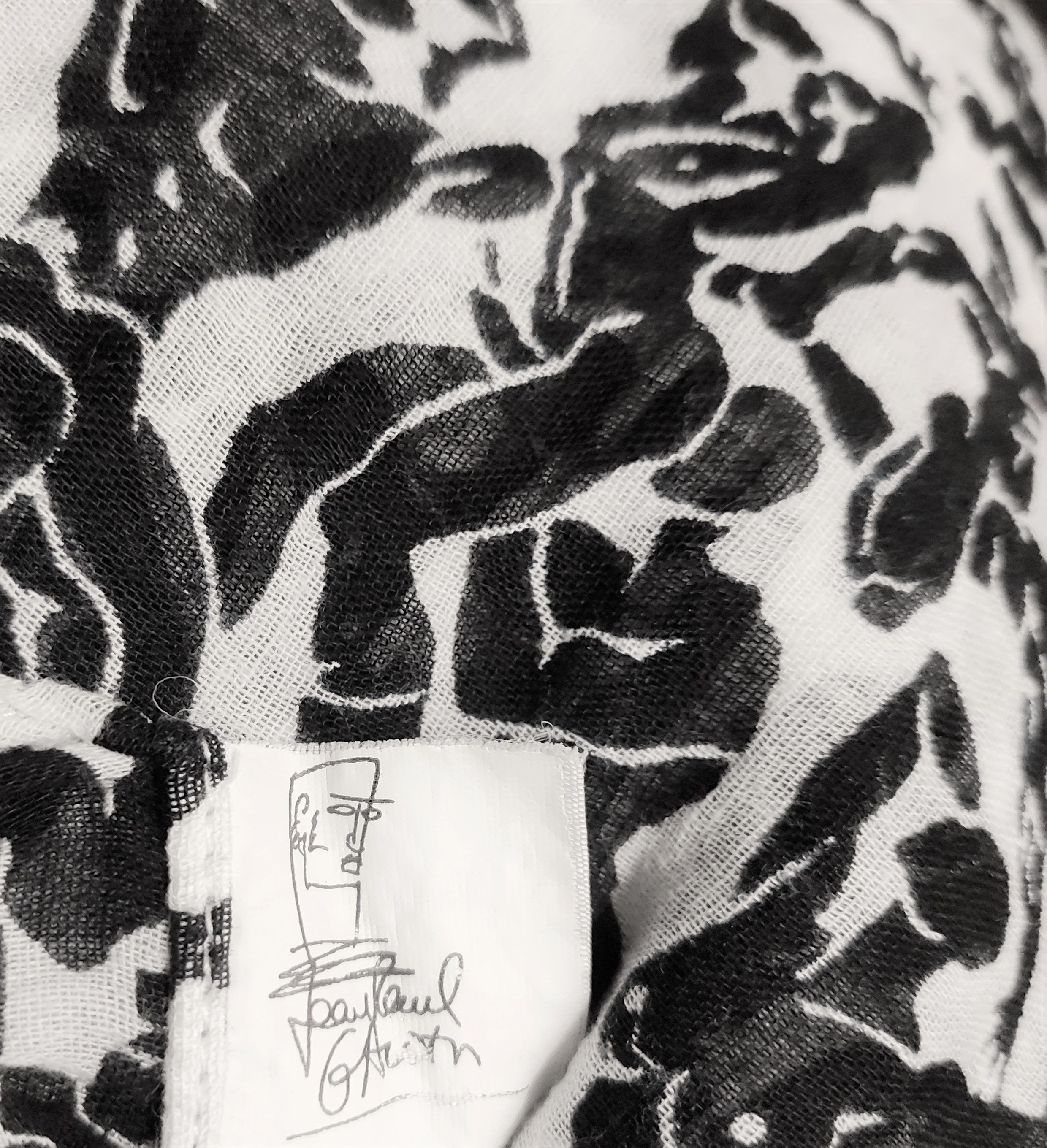 Jean Paul Gaultier Jean Paul Gaultier Porn Erotic Sex LGBTQ Scarf Top Shirt Size M / US 6-8 / IT 42-44 - 16 Thumbnail