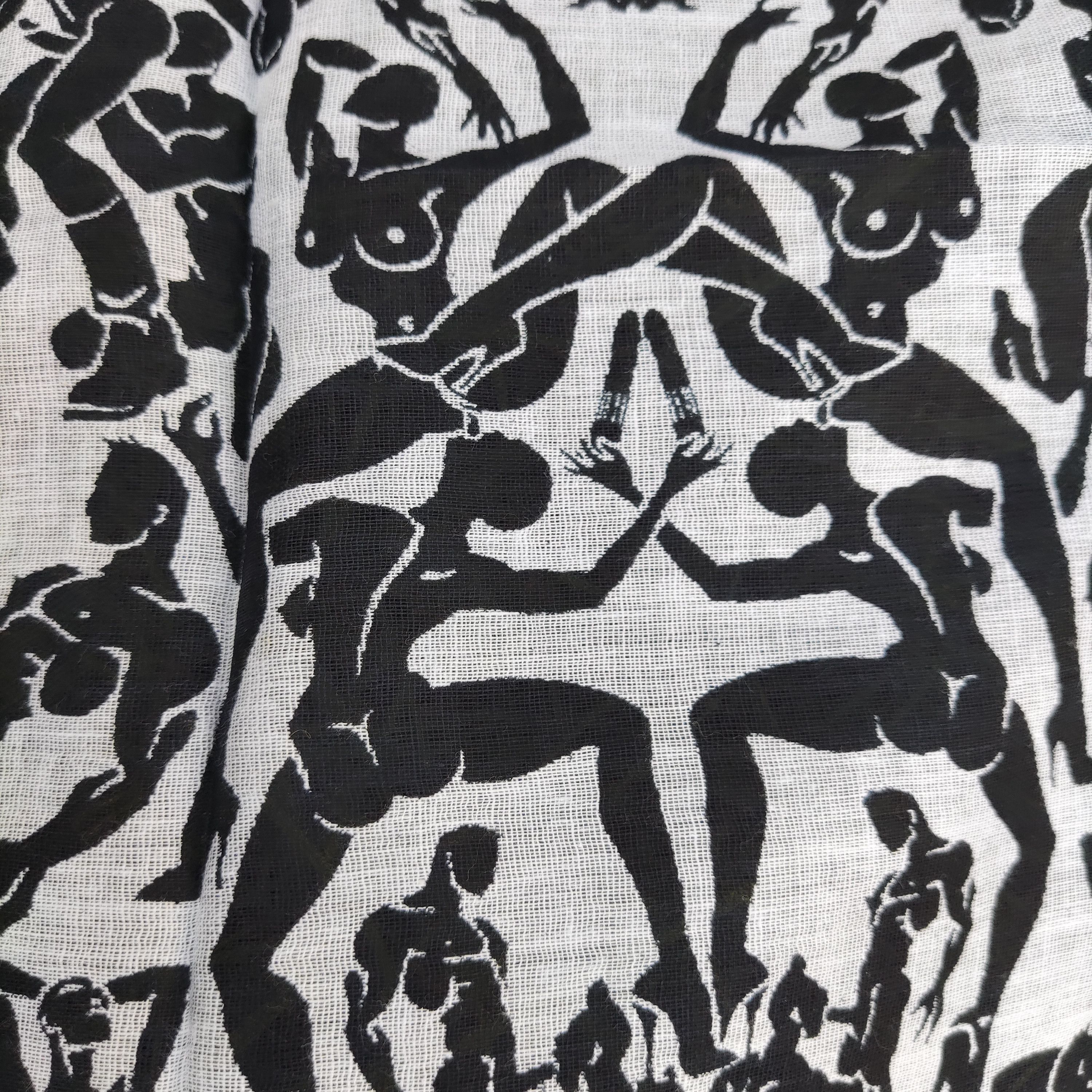 Jean Paul Gaultier Jean Paul Gaultier Porn Erotic Sex LGBTQ Scarf Top Shirt Size M / US 6-8 / IT 42-44 - 7 Thumbnail