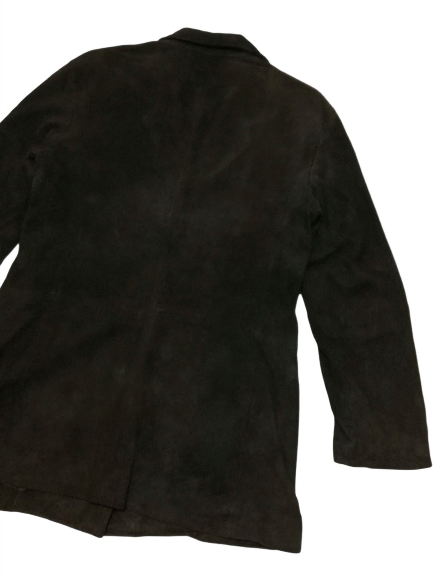 Issey Miyake × Leather 🔥ICONIC Legendary Designer Issey Miyake Suede Casual Coat Size US XS / EU 42 / 0 - 16 Thumbnail