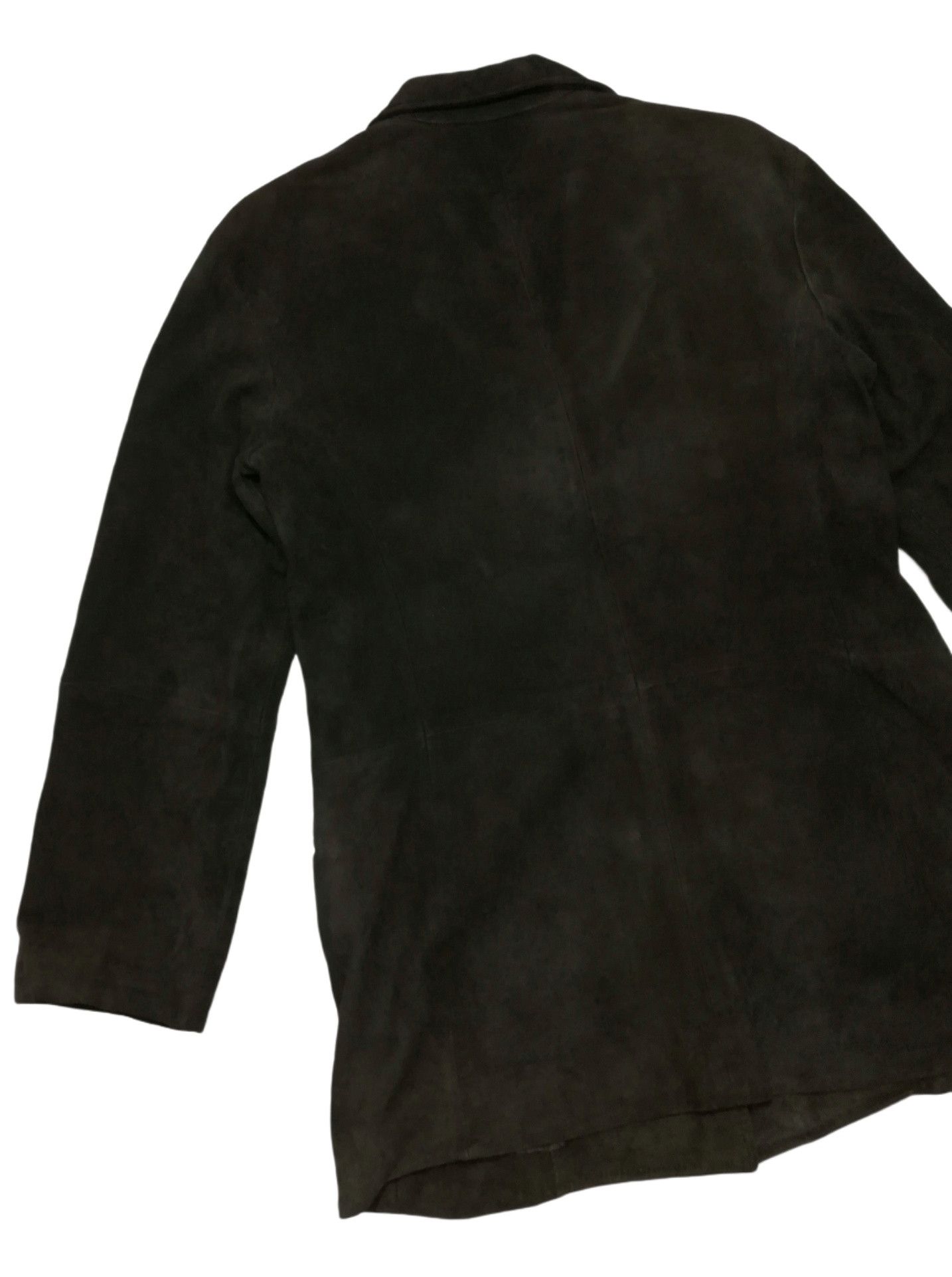 Issey Miyake × Leather 🔥ICONIC Legendary Designer Issey Miyake Suede Casual Coat Size US XS / EU 42 / 0 - 15 Thumbnail