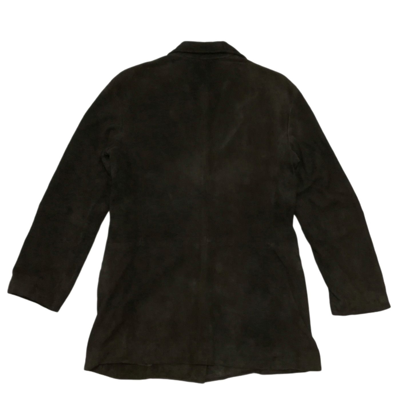 Issey Miyake × Leather 🔥ICONIC Legendary Designer Issey Miyake Suede Casual Coat Size US XS / EU 42 / 0 - 14 Thumbnail