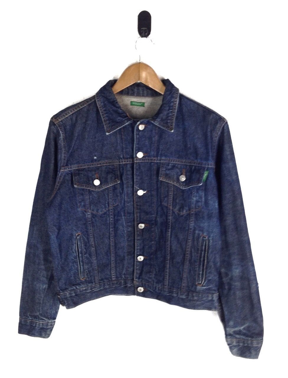 United Colors Of Benetton United Colors Of Benetton Denim Jackets cw21 Size US M / EU 48-50 / 2 - 1 Thumbnail