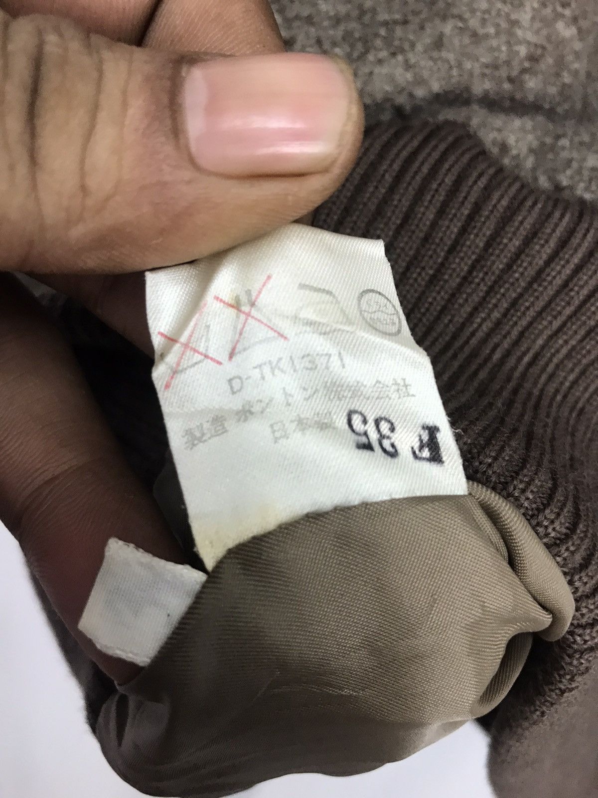 Japanese Brand × Vintage Vintage wool zipper jacket by grandignore Size US M / EU 48-50 / 2 - 5 Thumbnail