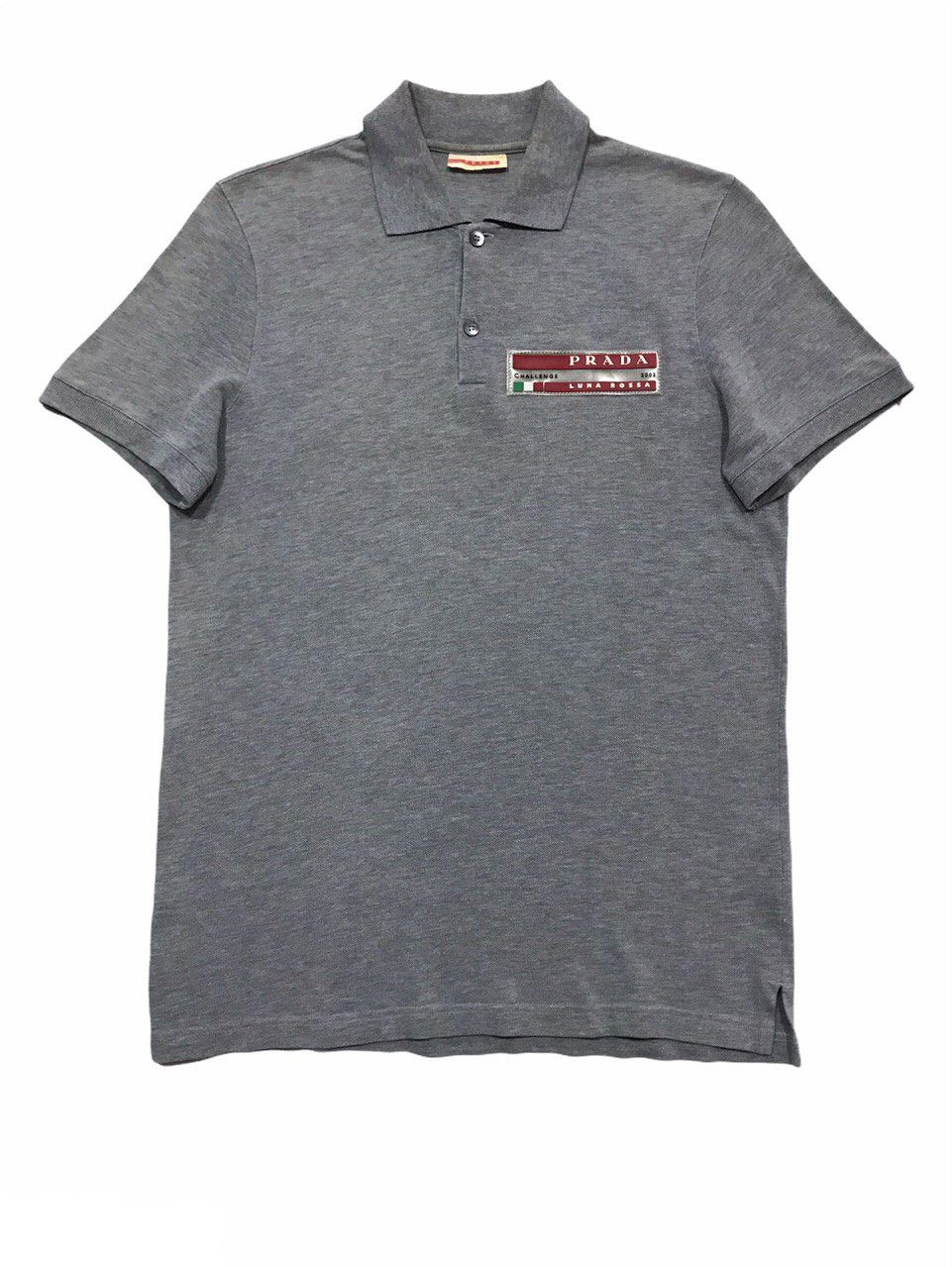 Prada Archive 2003 Luna Rossa Polo Size US M / EU 48-50 / 2 - 2 Thumbnail
