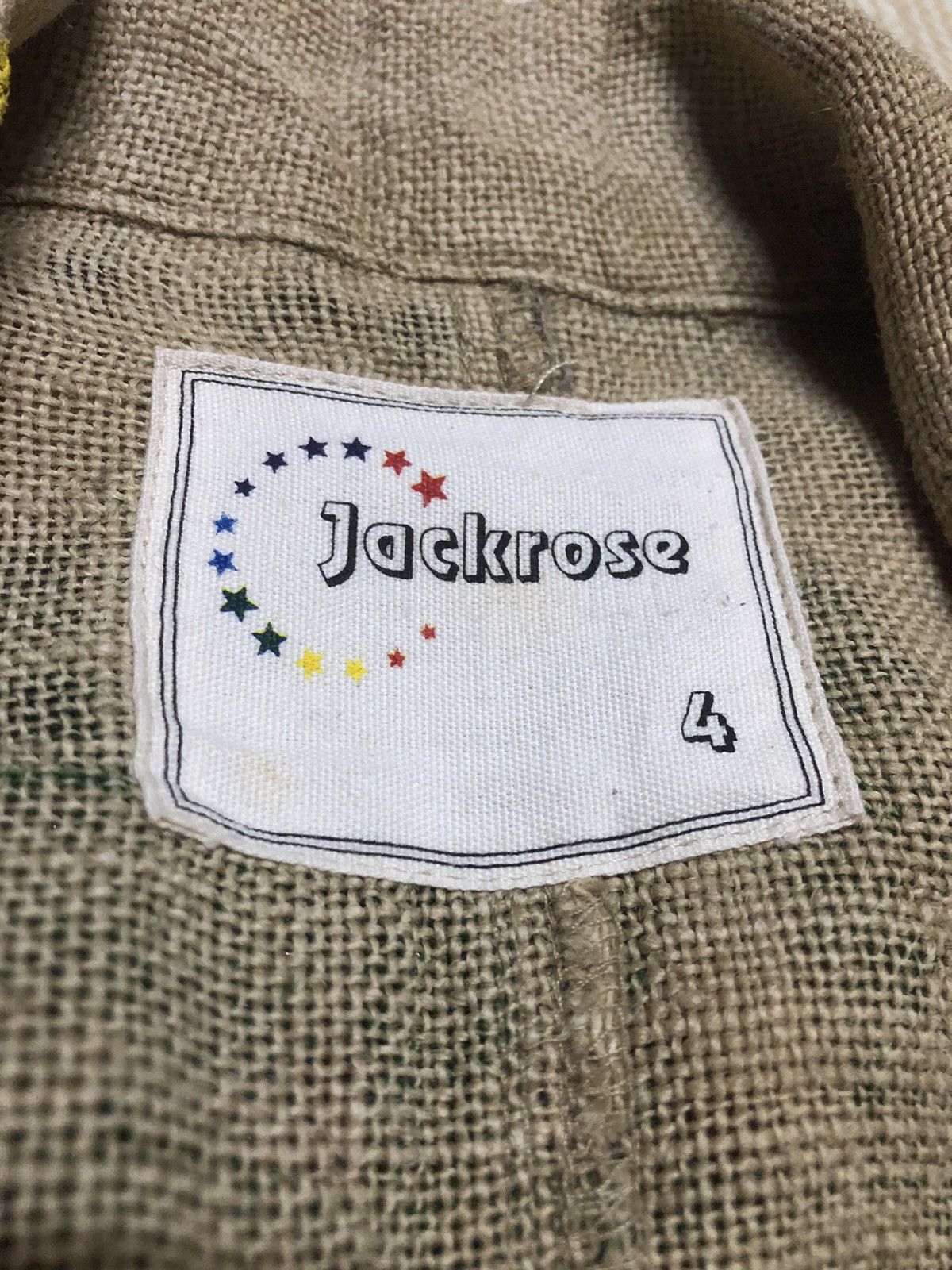 JACKROSE RARE🔥 Vintage Jackrose Jute Sacks Fabric Jacket Jerami Size US M / EU 48-50 / 2 - 6 Thumbnail