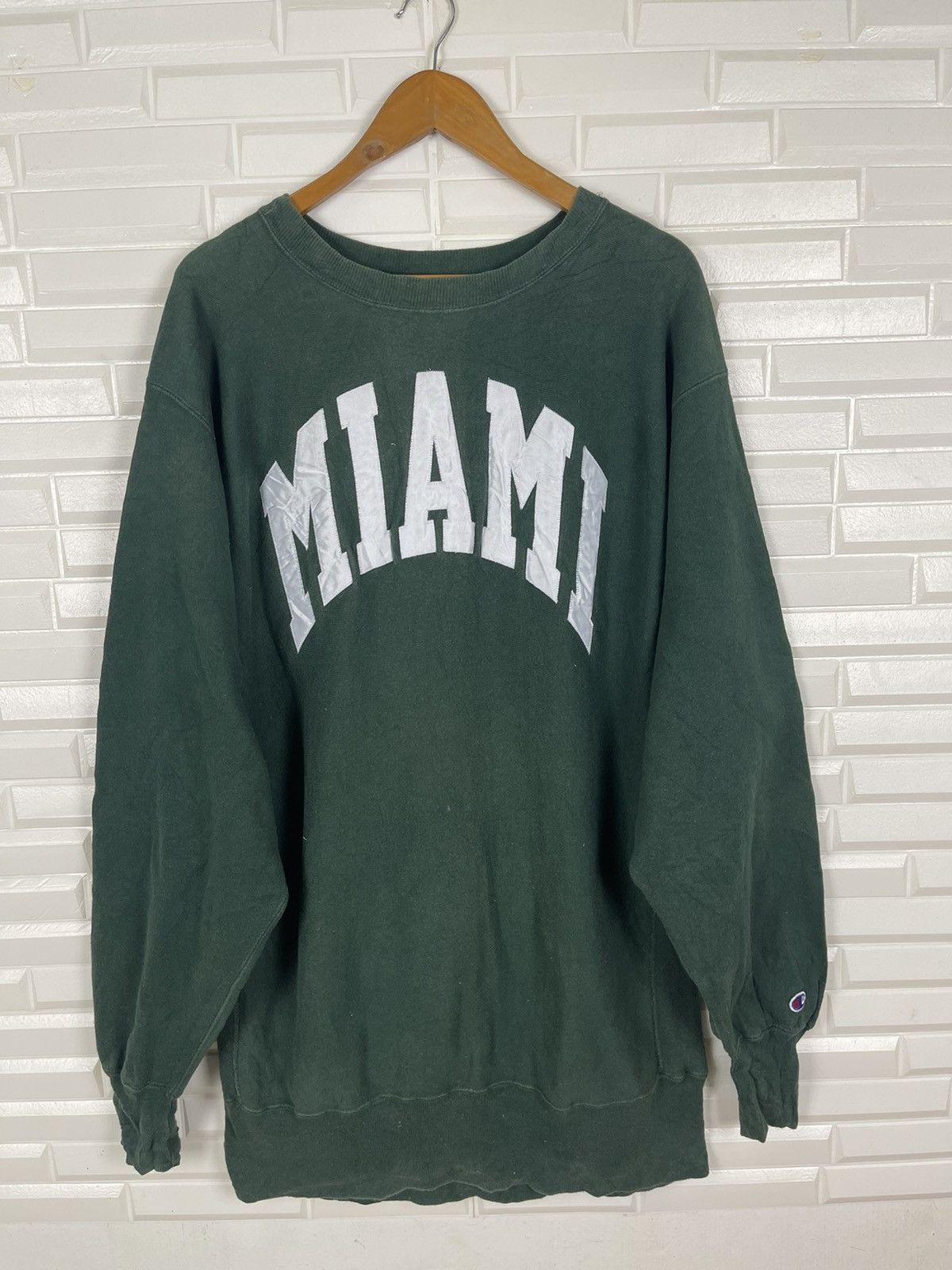 Champion Vintage 80’s MIAMI CHAMPION Reverse Weave USA Streetwear Size US XXL / EU 58 / 5 - 1 Thumbnail