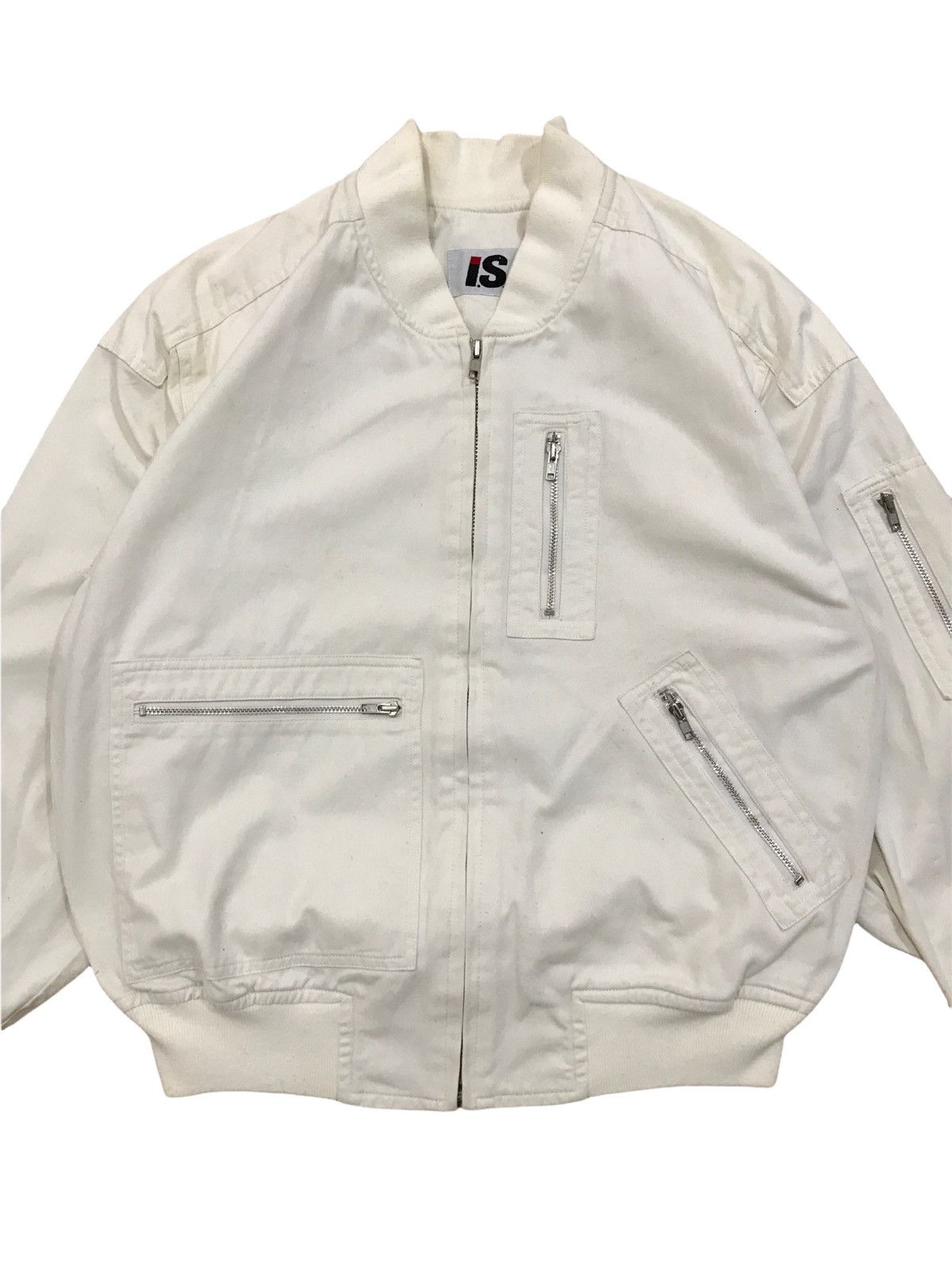 Issey Miyake × Tsumori Chisato × Vintage Vintage Issey Miyake Tsumori Chisato MA-1 Cotton Bomber Size US M / EU 48-50 / 2 - 4 Thumbnail