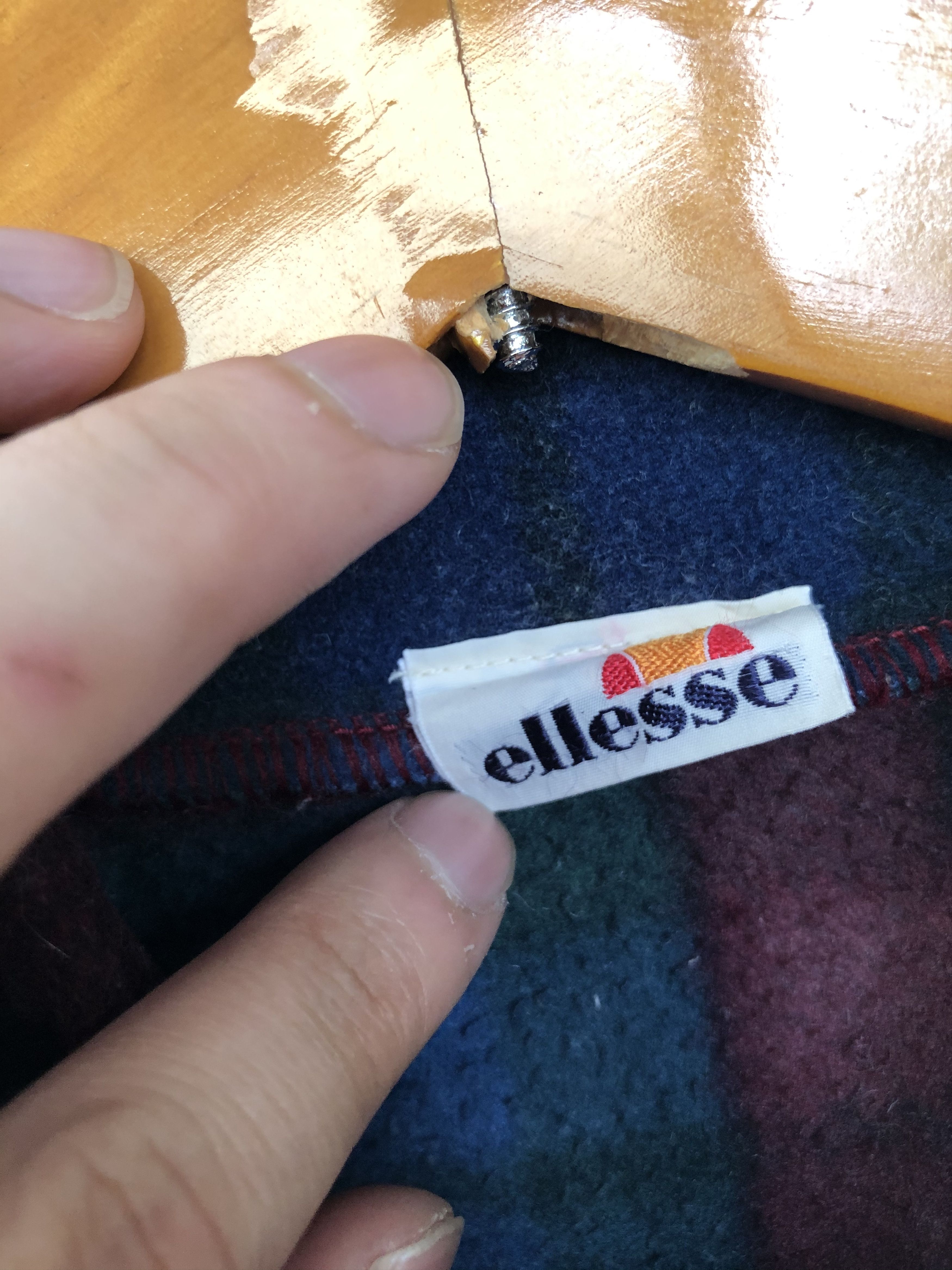 Ellesse VINTAGE ELLESSE FLEECE FLANNEL JACKET Size US M / EU 48-50 / 2 - 7 Thumbnail