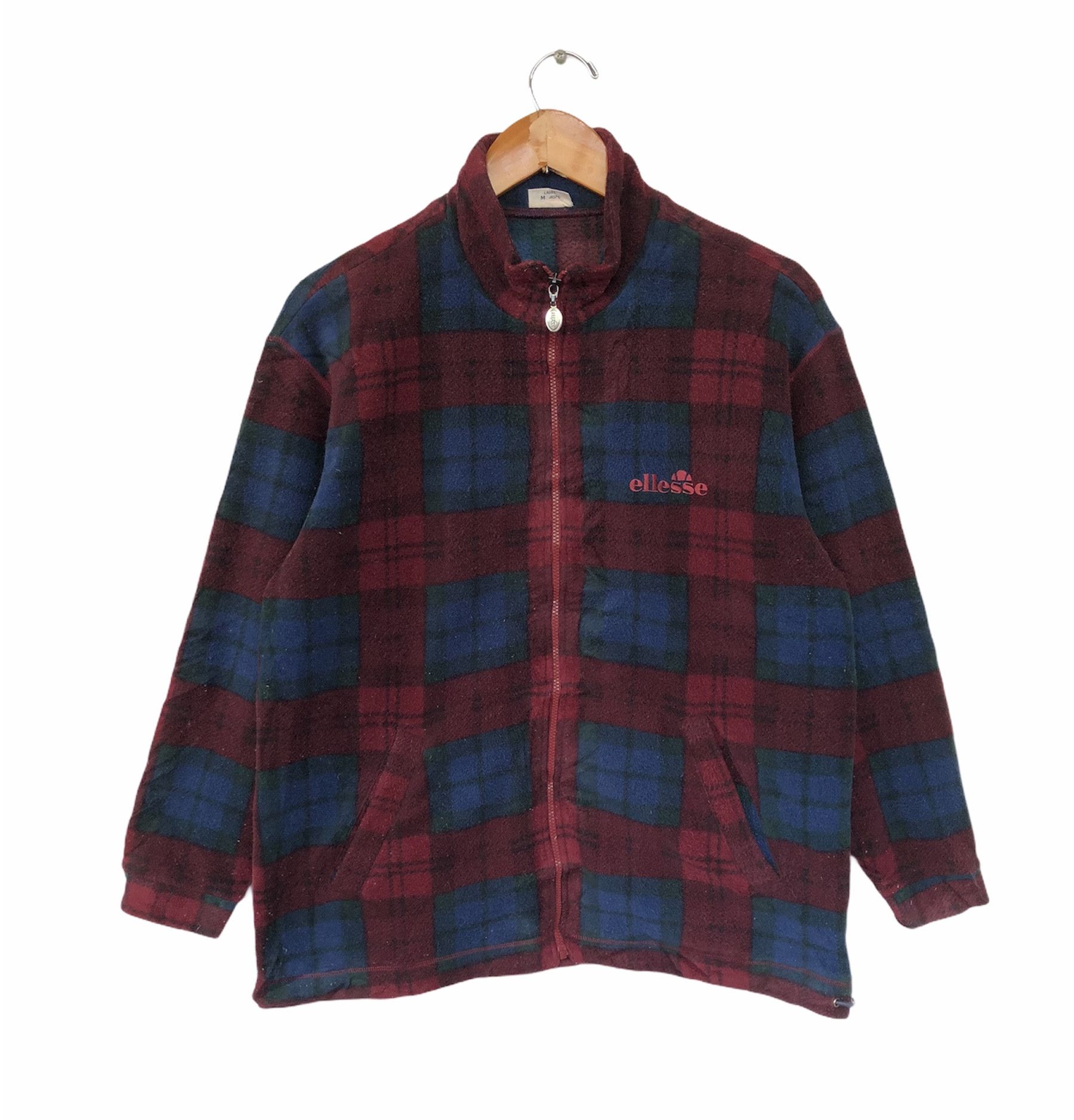 Ellesse VINTAGE ELLESSE FLEECE FLANNEL JACKET Size US M / EU 48-50 / 2 - 1 Thumbnail