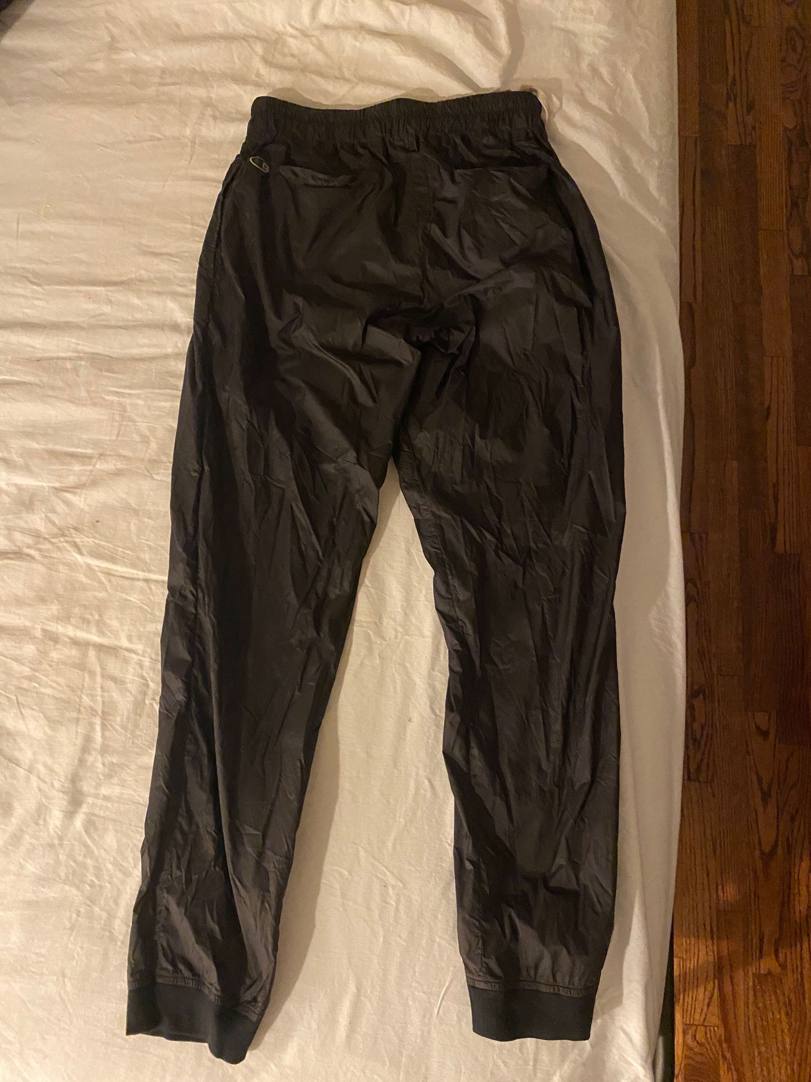 Champion × Rick Owens Rick Owens Black Champion Edition Nylon Track Pants Size US 34 / EU 50 - 3 Thumbnail