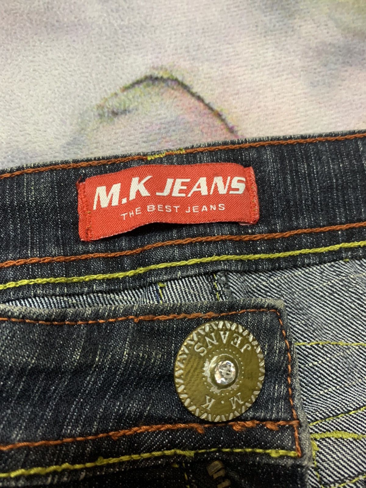 Hysteric Glamour Bell-Bottom Japanese Brand M.K JEANS Washed Soft Denim Size US 30 / EU 46 - 5 Thumbnail