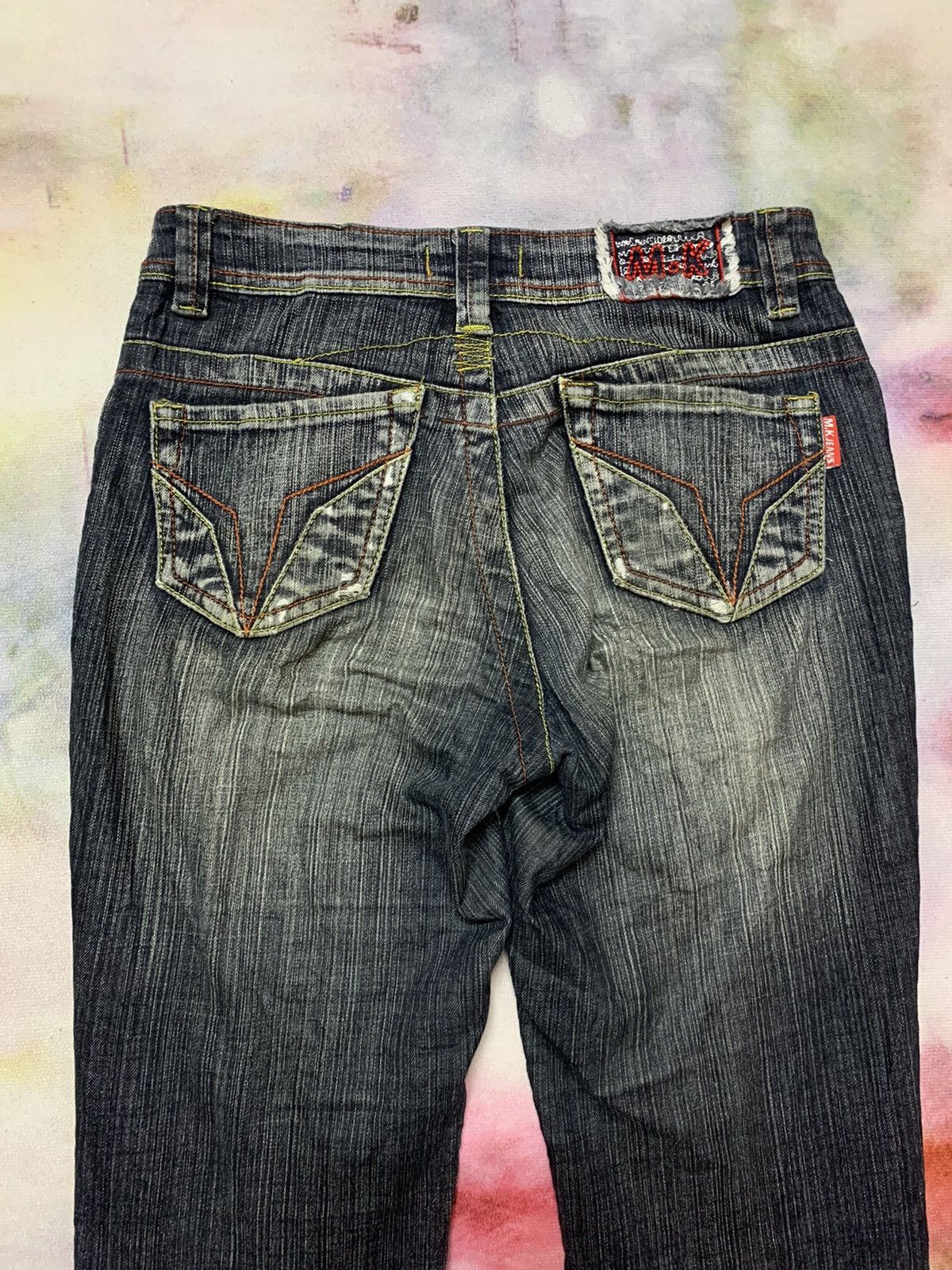 Hysteric Glamour Bell-Bottom Japanese Brand M.K JEANS Washed Soft Denim Size US 30 / EU 46 - 8 Thumbnail