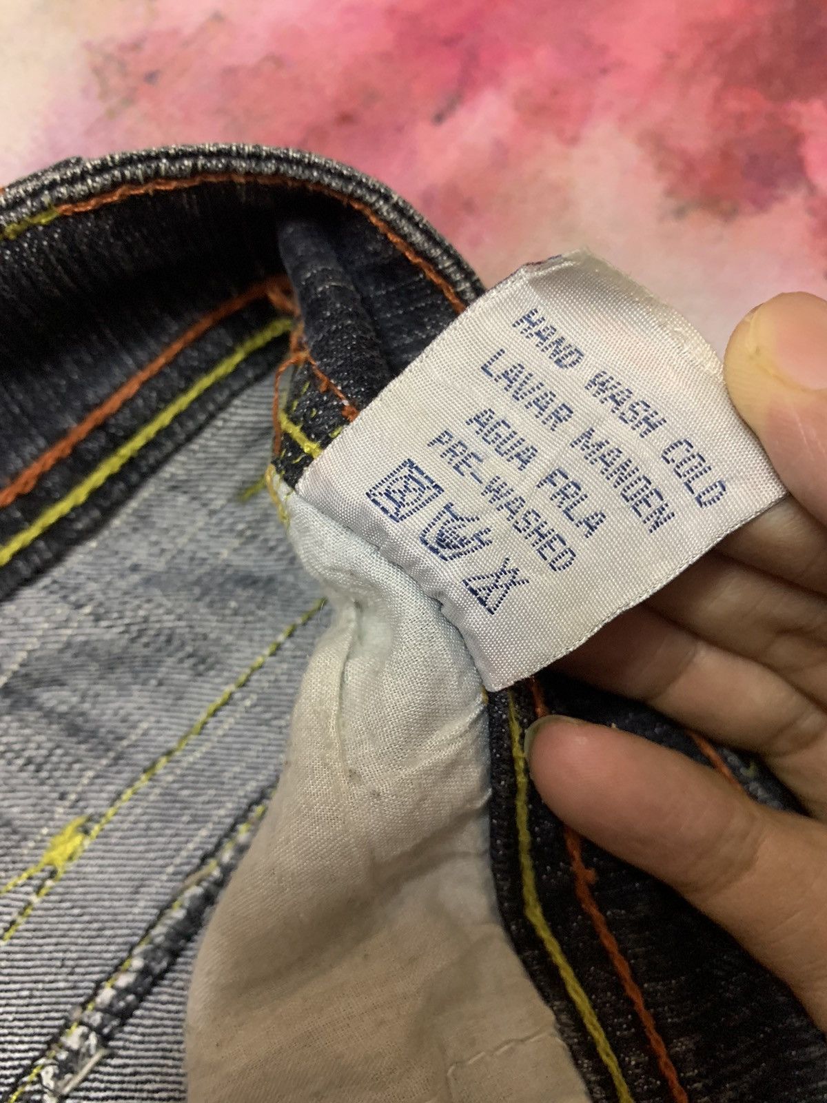 Hysteric Glamour Bell-Bottom Japanese Brand M.K JEANS Washed Soft Denim Size US 30 / EU 46 - 7 Thumbnail