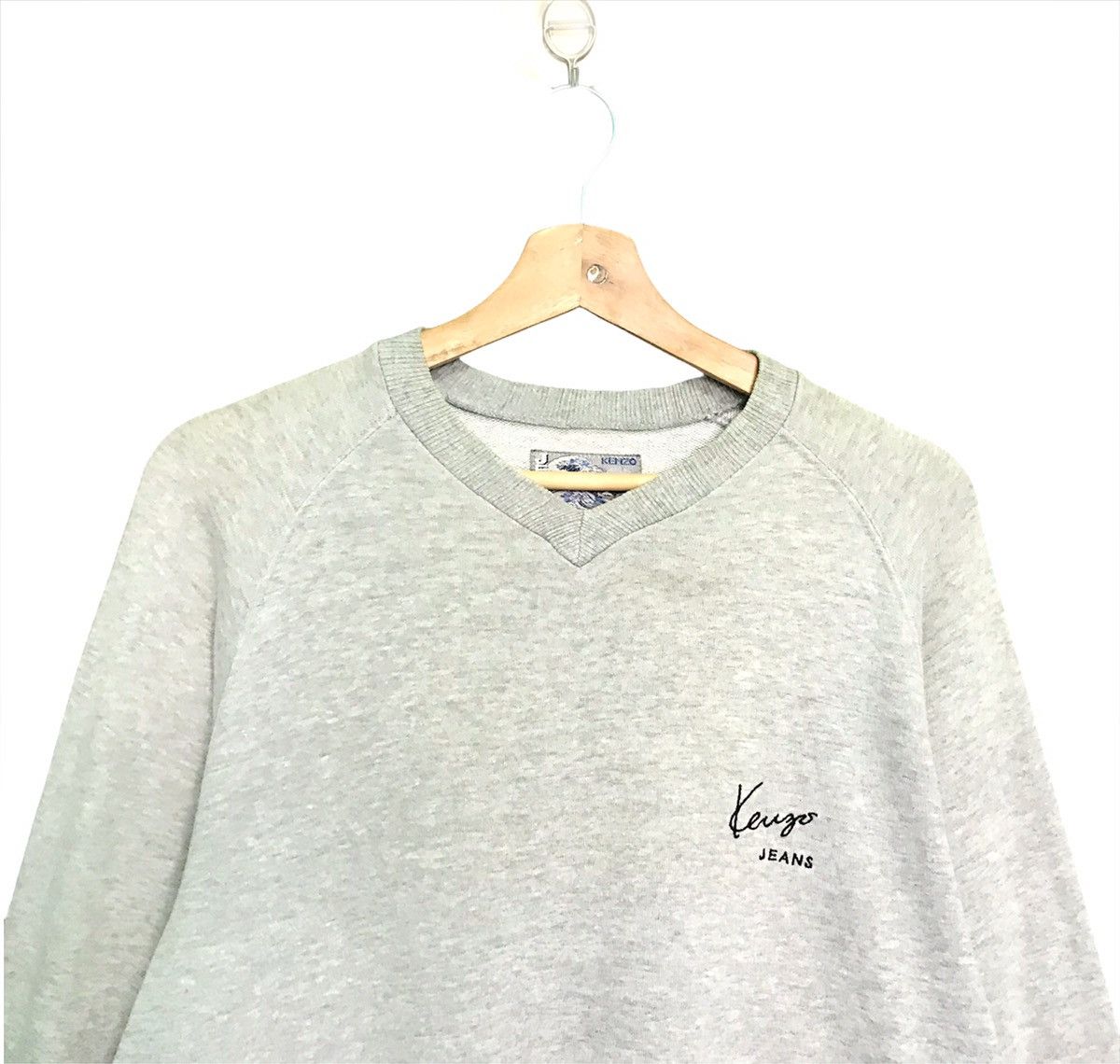 Kenzo Kenzo Jeans Crewneck Longsleeve size L Size US L / EU 52-54 / 3 - 7 Thumbnail