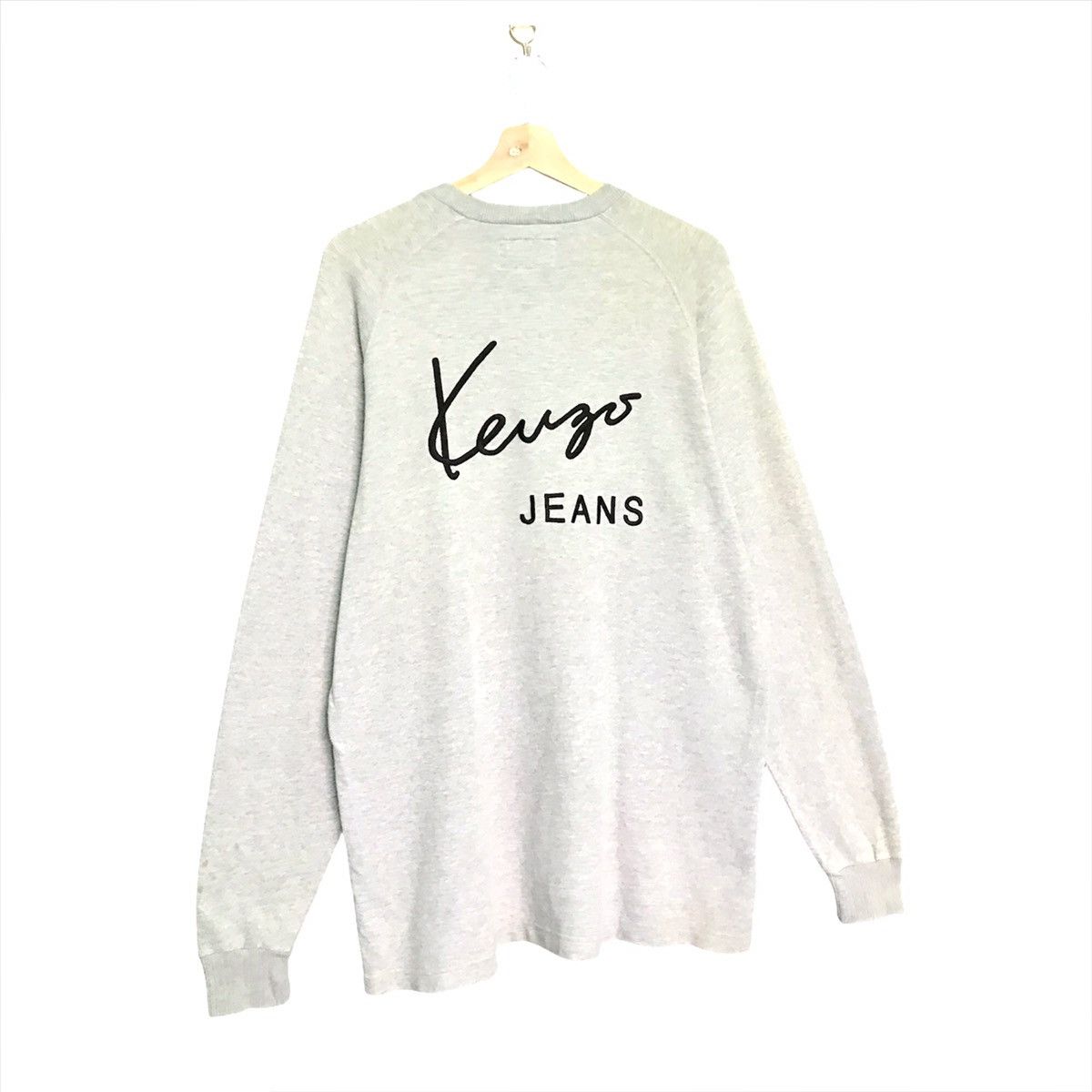 Kenzo Kenzo Jeans Crewneck Longsleeve size L Size US L / EU 52-54 / 3 - 2 Thumbnail