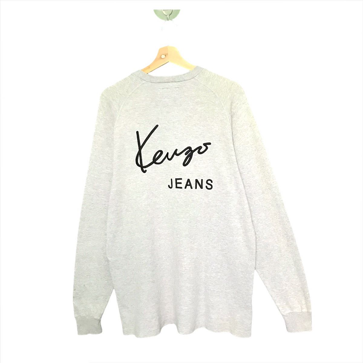 Kenzo Kenzo Jeans Crewneck Longsleeve size L Size US L / EU 52-54 / 3 - 3 Thumbnail