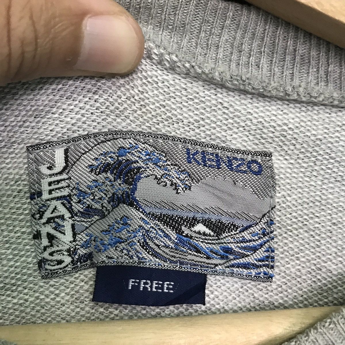Kenzo Kenzo Jeans Crewneck Longsleeve size L Size US L / EU 52-54 / 3 - 9 Thumbnail