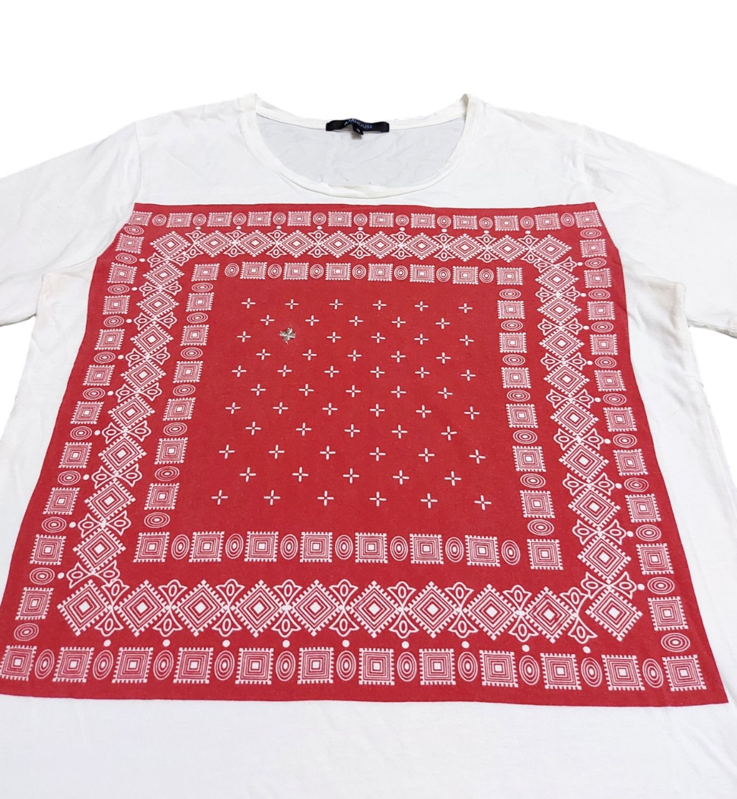 ABAHOUSE × Designer × Japanese Brand RARE! ABAHOUSE JAPANESE BRAND BANDANA BIG PRINT Size US M / EU 48-50 / 2 - 5 Thumbnail