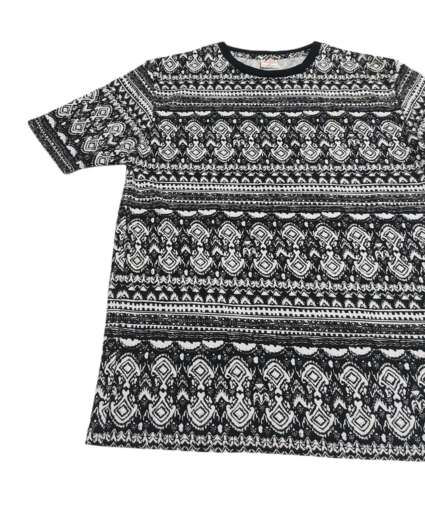 Designer × Japanese Brand RARE! THE BRANDED STOCKS CO. TRIBAL PATTERNED Size US L / EU 52-54 / 3 - 4 Thumbnail
