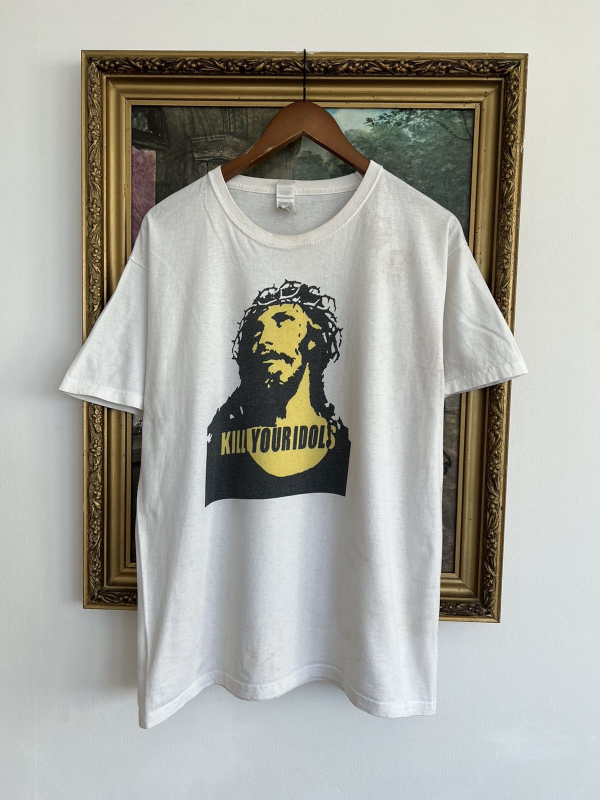 ビンテージ KILL YOUR IDOLS JESUS キリスト Tシャツ
