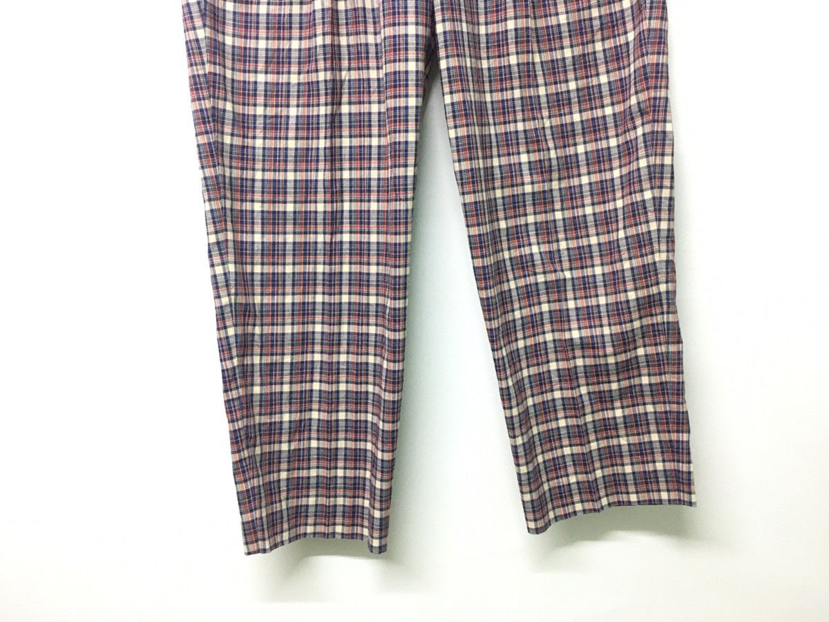 Aigner × Vintage Vintage Aigner Baggy Style Checkred Size US 33 - 3 Thumbnail
