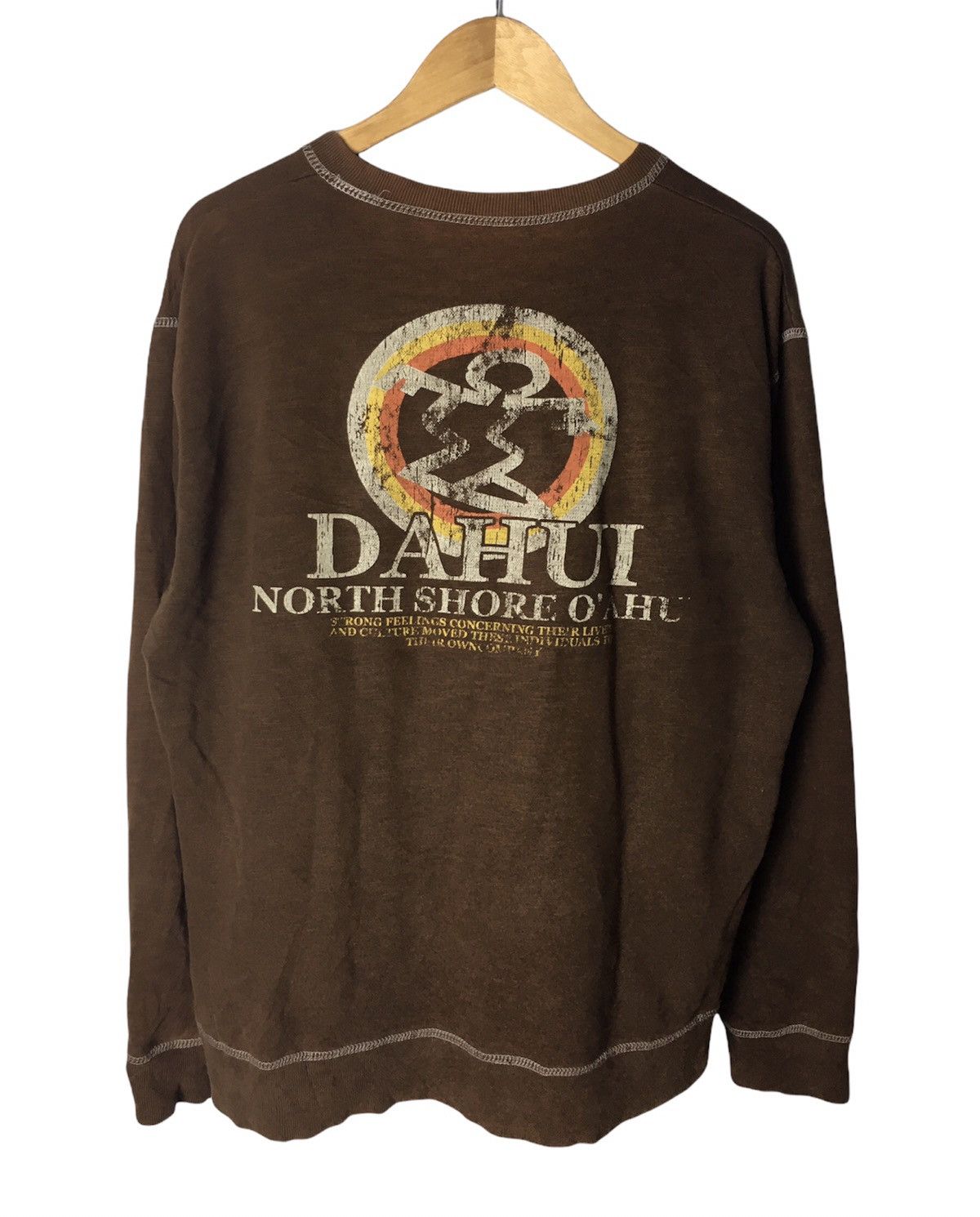 Vintage Vintage Da Hui Hawaiian Surf Sweatshirt Size US L / EU 52-54 / 3 - 1 Thumbnail