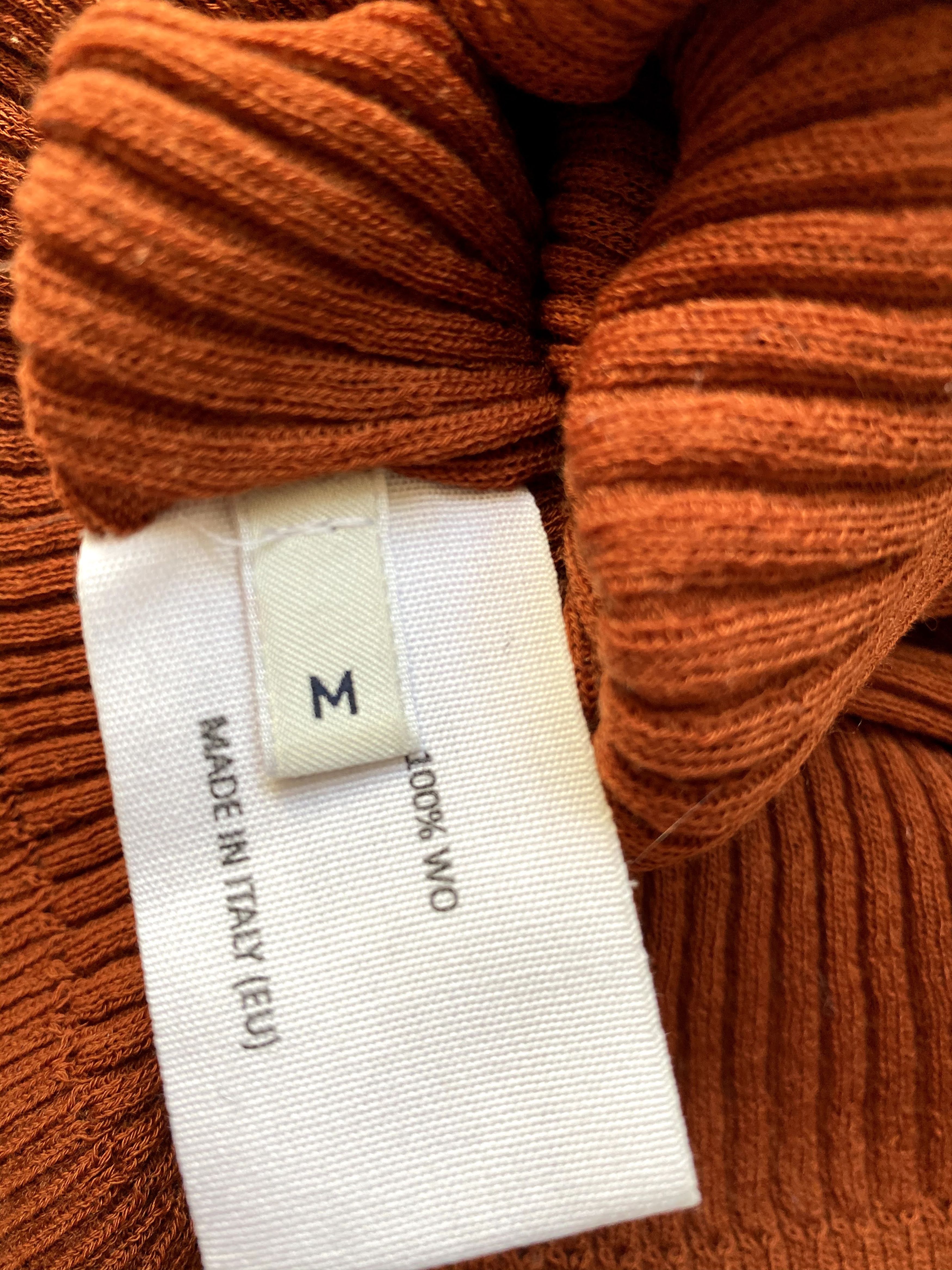 Lemaire ⚡️QUICK SALE⚡️ Lemaire Orange Knit Long Sleeve Size M / US 6-8 / IT 42-44 - 5 Thumbnail
