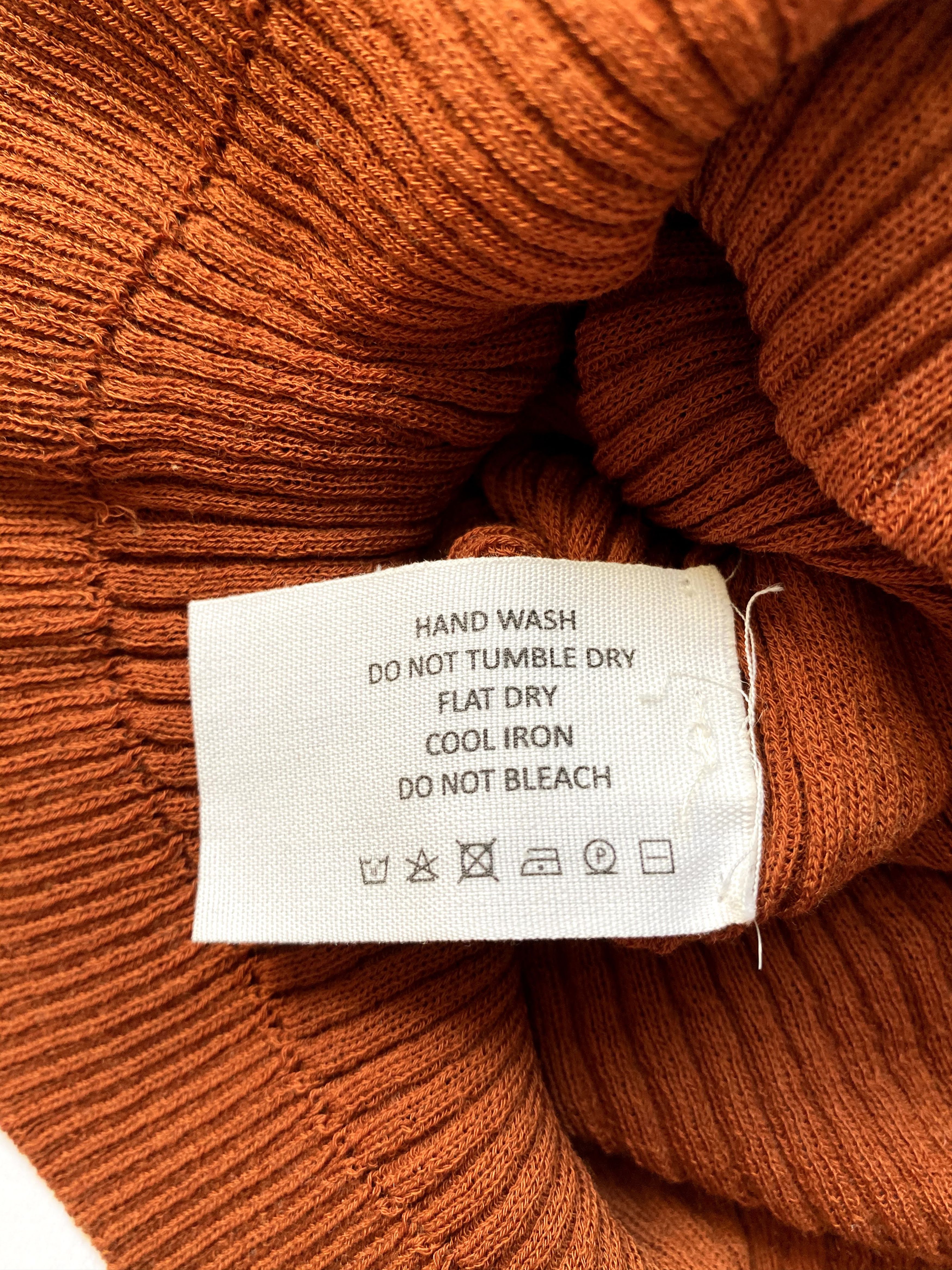 Lemaire ⚡️QUICK SALE⚡️ Lemaire Orange Knit Long Sleeve Size M / US 6-8 / IT 42-44 - 4 Thumbnail