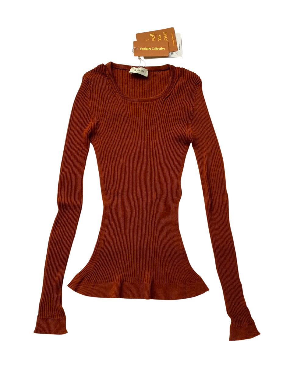 ⚡️QUICK SALE⚡️ Lemaire Orange Knit Long Sleeve