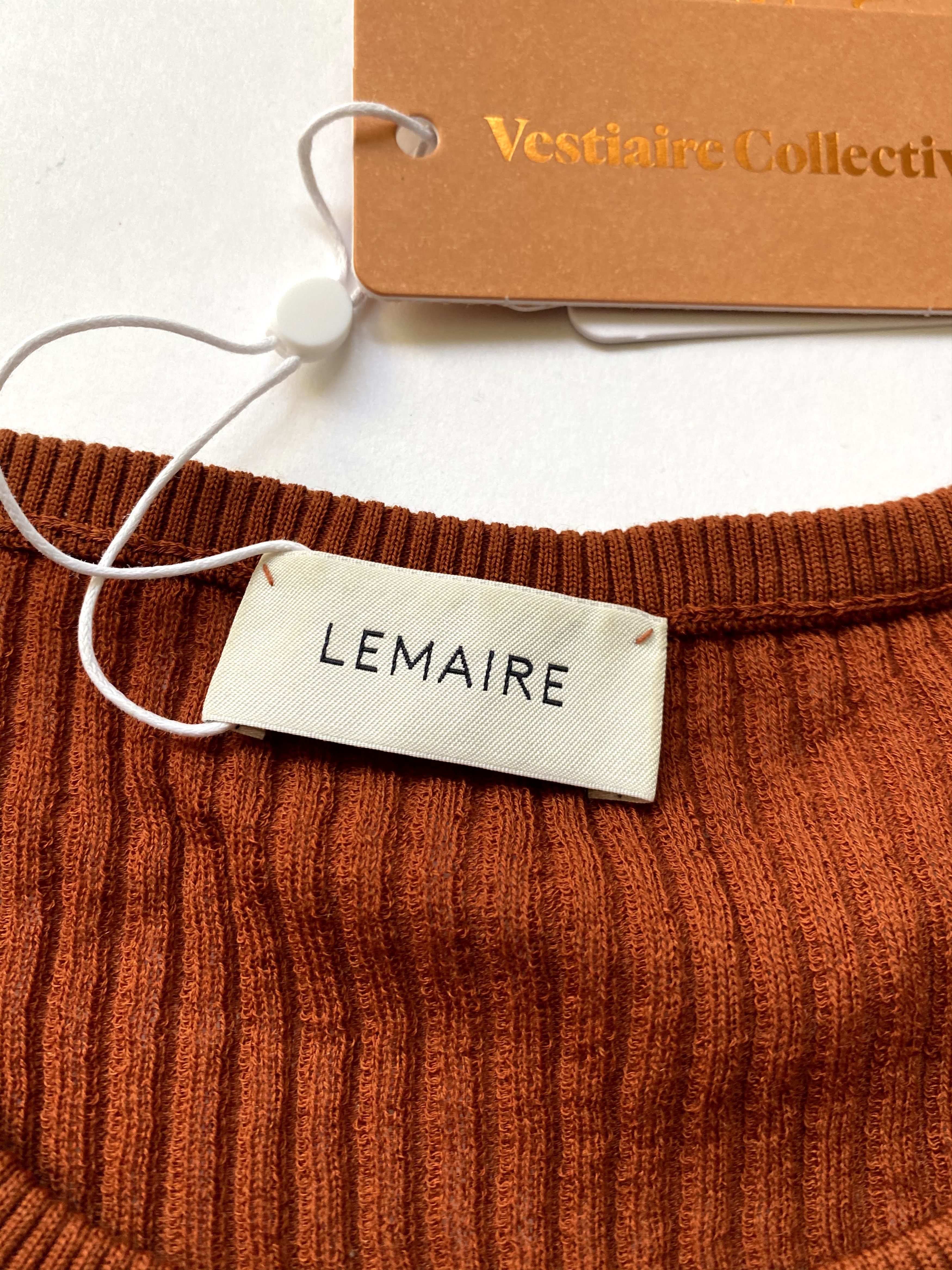 Lemaire ⚡️QUICK SALE⚡️ Lemaire Orange Knit Long Sleeve Size M / US 6-8 / IT 42-44 - 3 Thumbnail