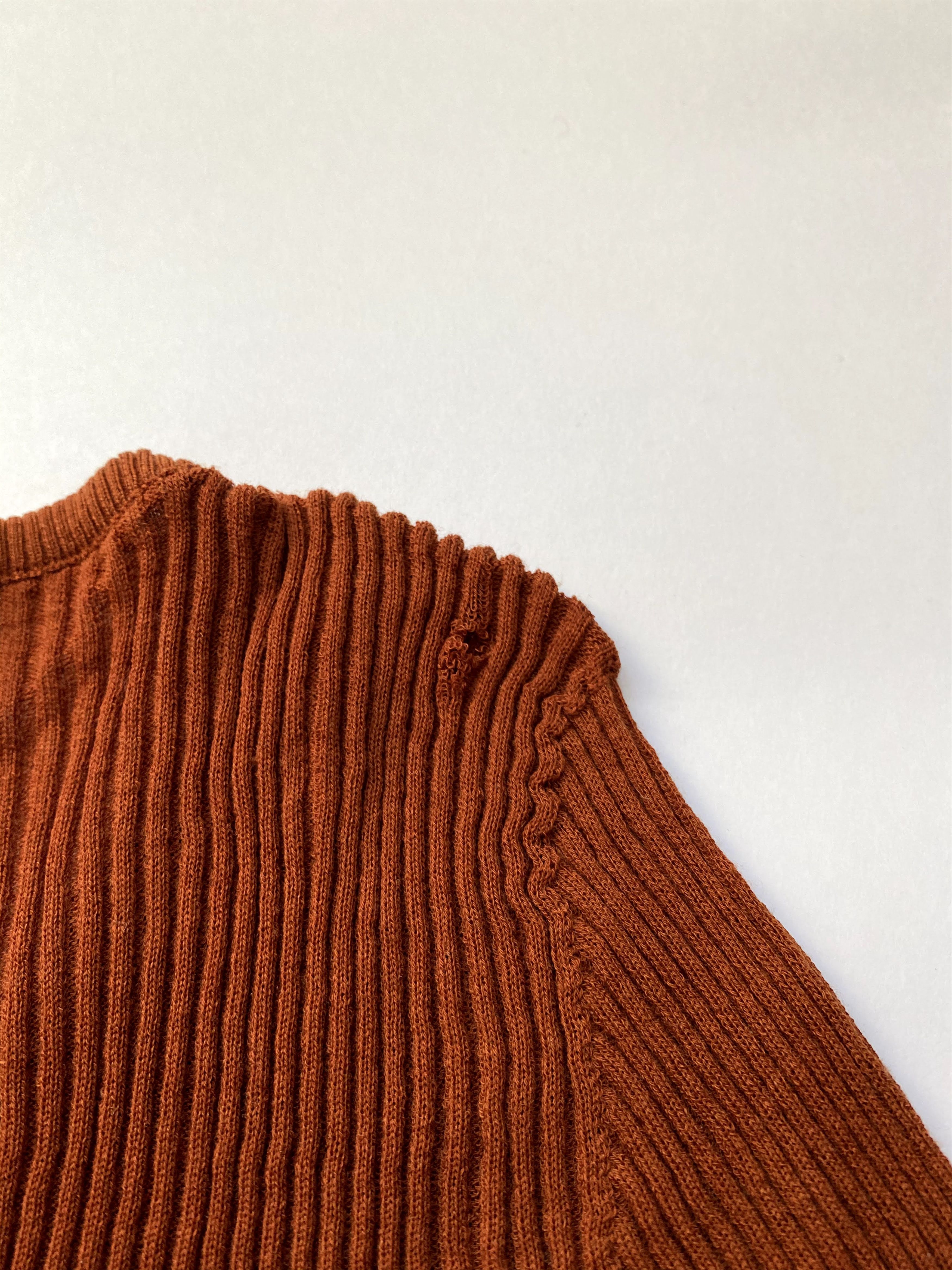 Lemaire ⚡️QUICK SALE⚡️ Lemaire Orange Knit Long Sleeve Size M / US 6-8 / IT 42-44 - 6 Thumbnail