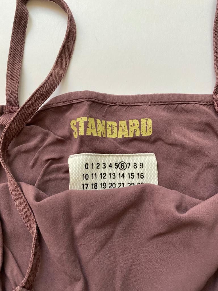 Maison Margiela ⚡️QUICK SALE⚡️Maison Margiela Plum Thin Strap Tank Top Size XS / US 0-2 / IT 36-38 - 3 Thumbnail