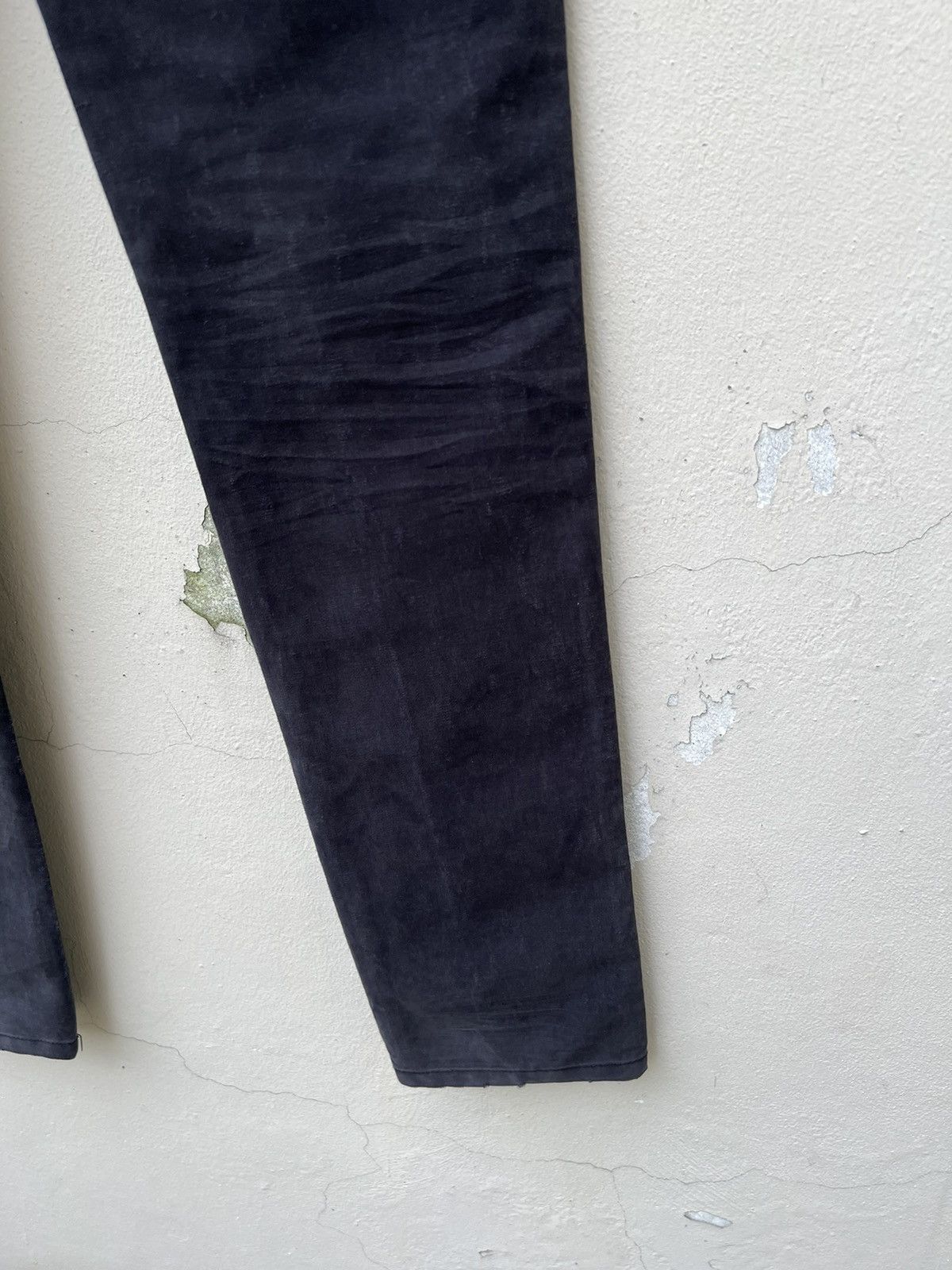 Neil Barrett Black Barrett by Neil Barrett Faded Waxed Jeans Size US 30 / EU 46 - 17 Thumbnail