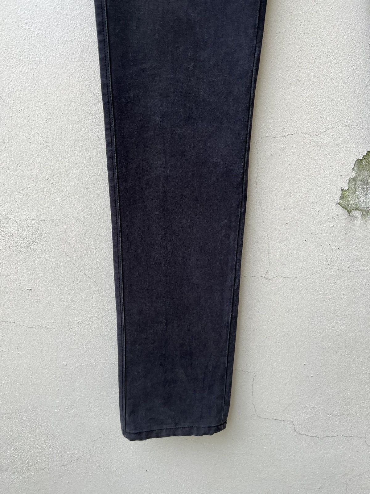 Neil Barrett Black Barrett by Neil Barrett Faded Waxed Jeans Size US 30 / EU 46 - 10 Thumbnail