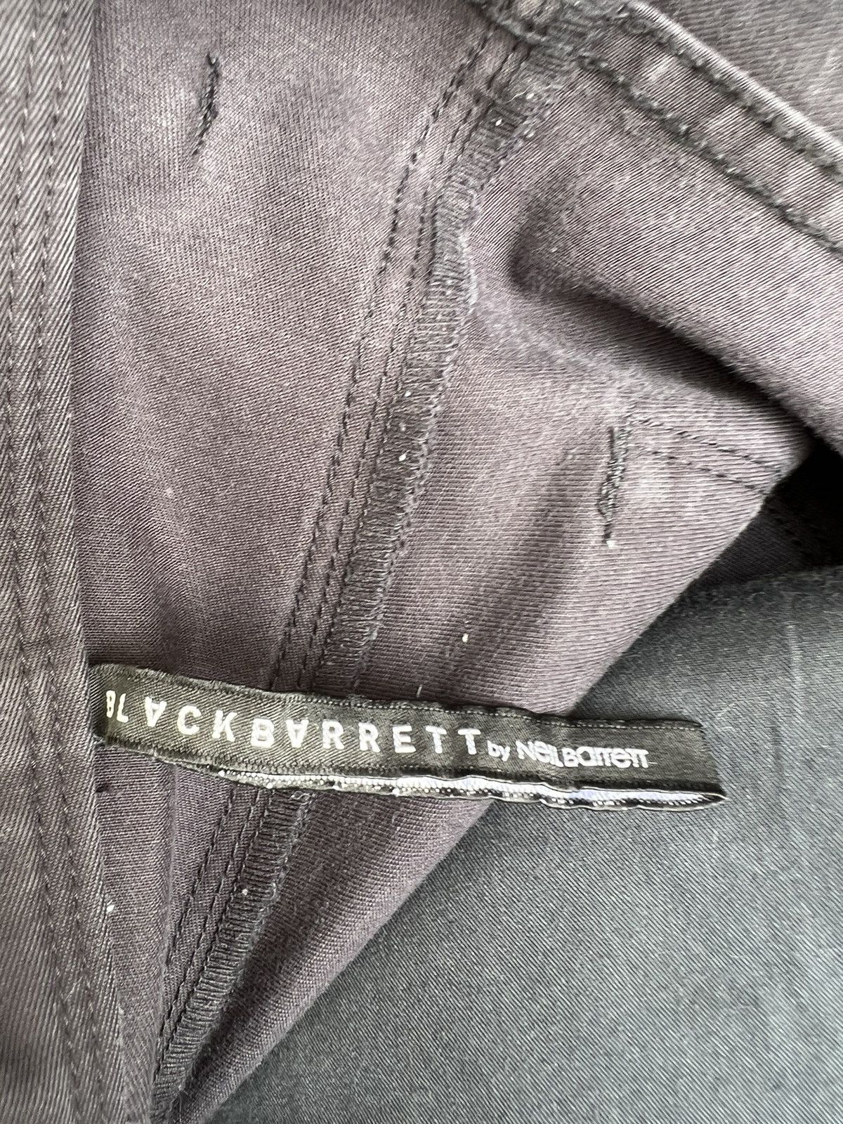Neil Barrett Black Barrett by Neil Barrett Faded Waxed Jeans Size US 30 / EU 46 - 18 Thumbnail