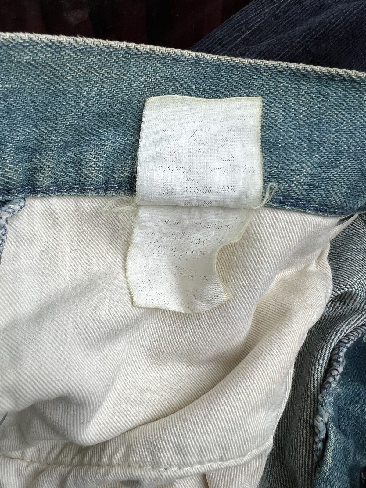 ABAHOUSE Vintage ABAHOUSE Japan Side Leather Tape Denim Mud Jeans Size US 32 / EU 48 - 25 Thumbnail