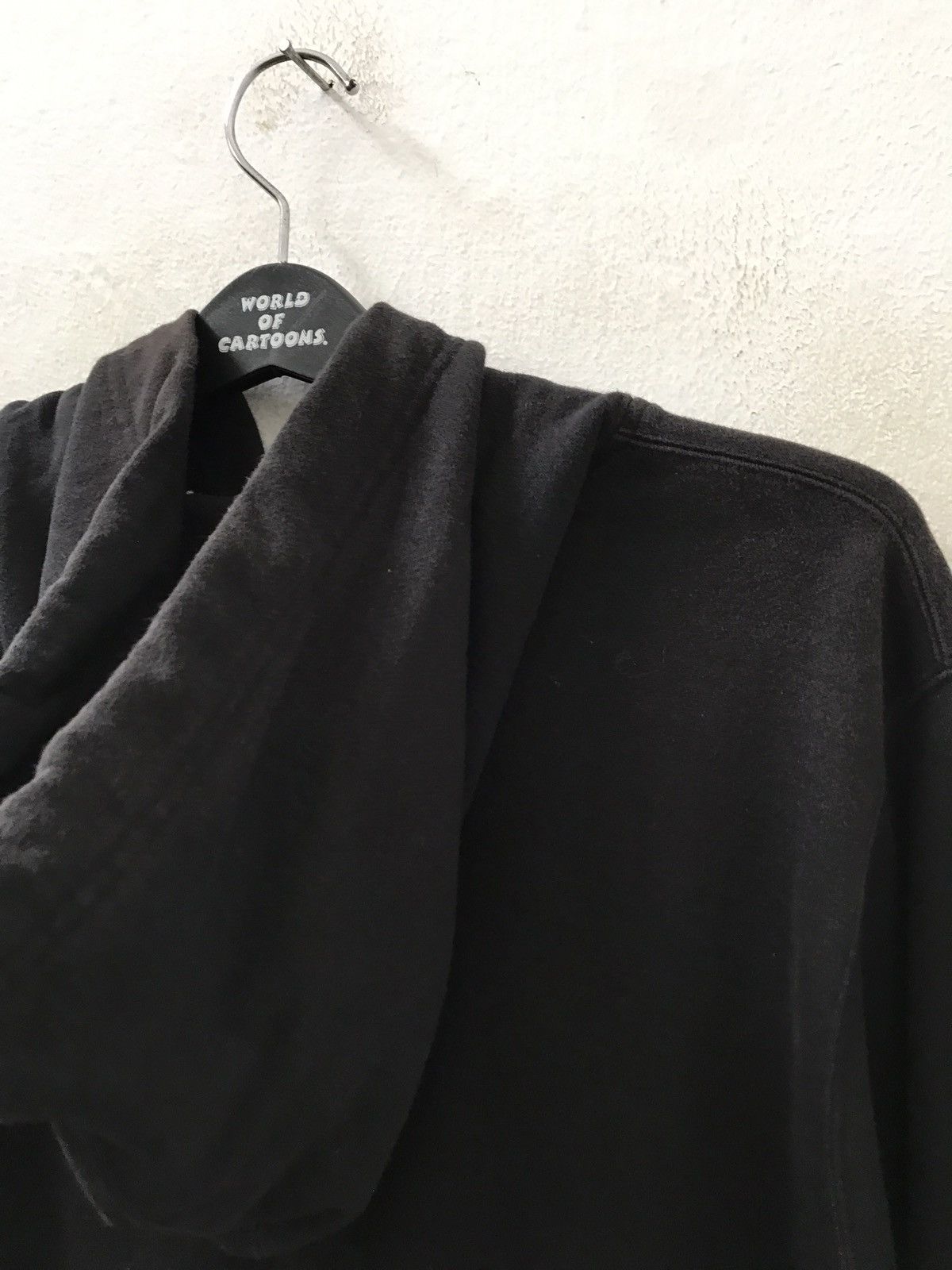Jean-Michel Basquiat Vintage 2000s JMB X Uniqlo " BRATWURST " Black Hoodie Size US M / EU 48-50 / 2 - 8 Thumbnail