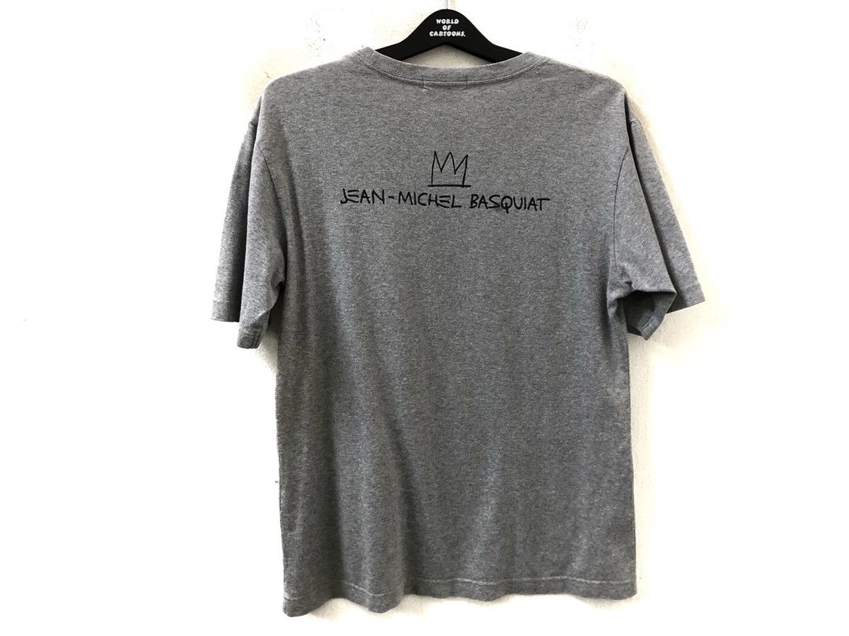 Jean-Michel Basquiat Vintage Jean Michel Basquiat Pop Art Grey tee Shirt Size US M / EU 48-50 / 2 - 7 Thumbnail