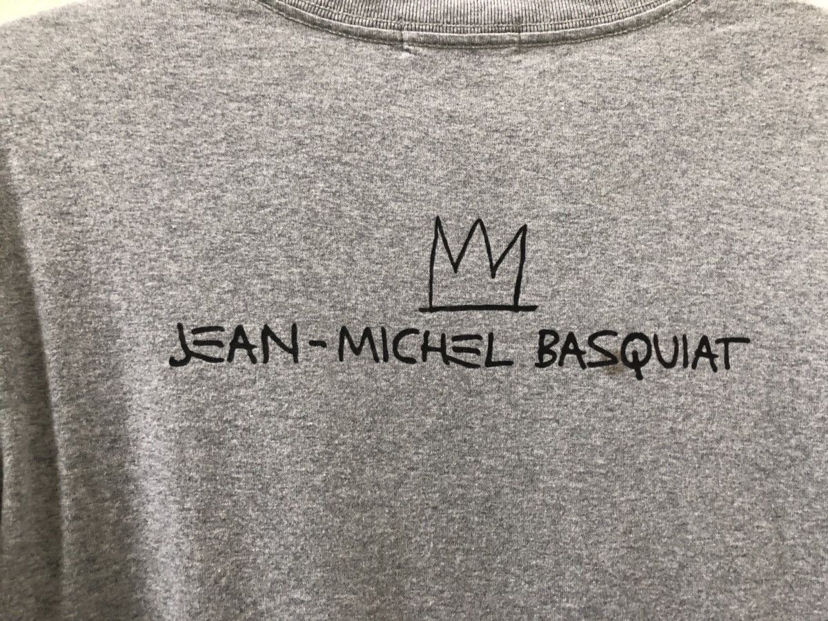Jean-Michel Basquiat Vintage Jean Michel Basquiat Pop Art Grey tee Shirt Size US M / EU 48-50 / 2 - 8 Thumbnail