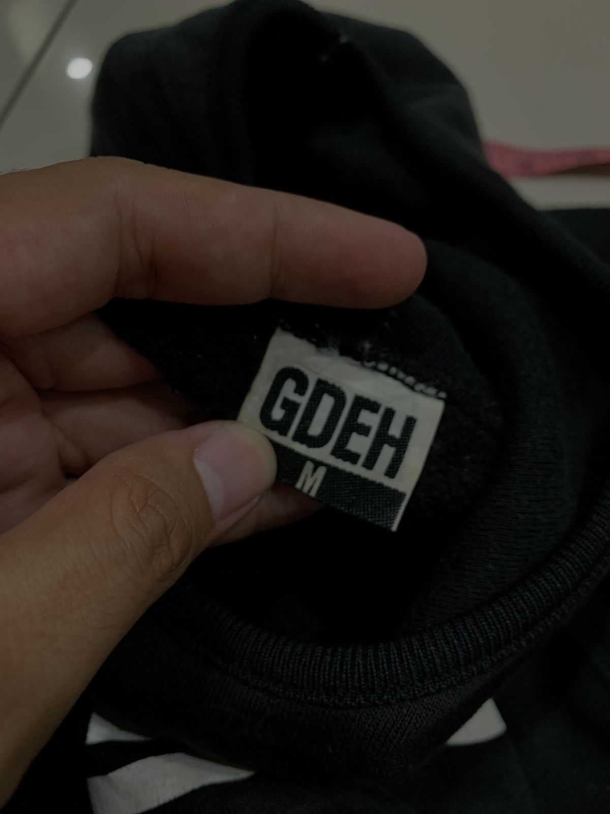 GOODENOUGH × Hiroshi Fujiwara PERFORATED GDEH 2001 BY GOOENOUGH HOODIE VINTAGE Size US M / EU 48-50 / 2 - 8 Thumbnail
