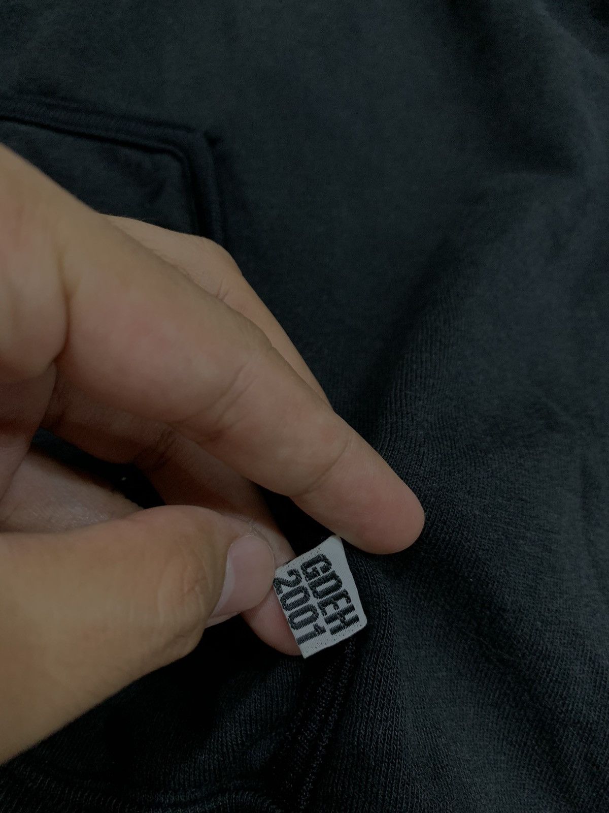 GOODENOUGH × Hiroshi Fujiwara PERFORATED GDEH 2001 BY GOOENOUGH HOODIE VINTAGE Size US M / EU 48-50 / 2 - 7 Thumbnail