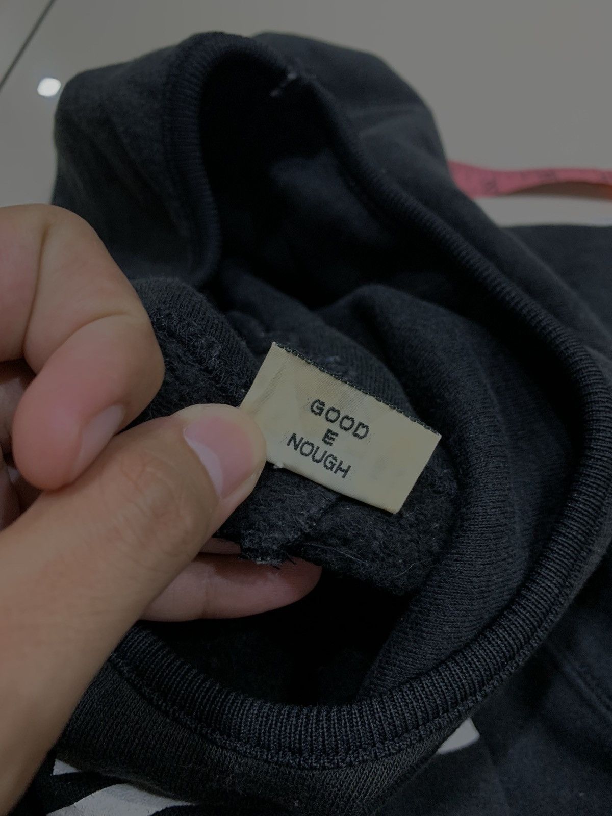 GOODENOUGH × Hiroshi Fujiwara PERFORATED GDEH 2001 BY GOOENOUGH HOODIE VINTAGE Size US M / EU 48-50 / 2 - 9 Thumbnail