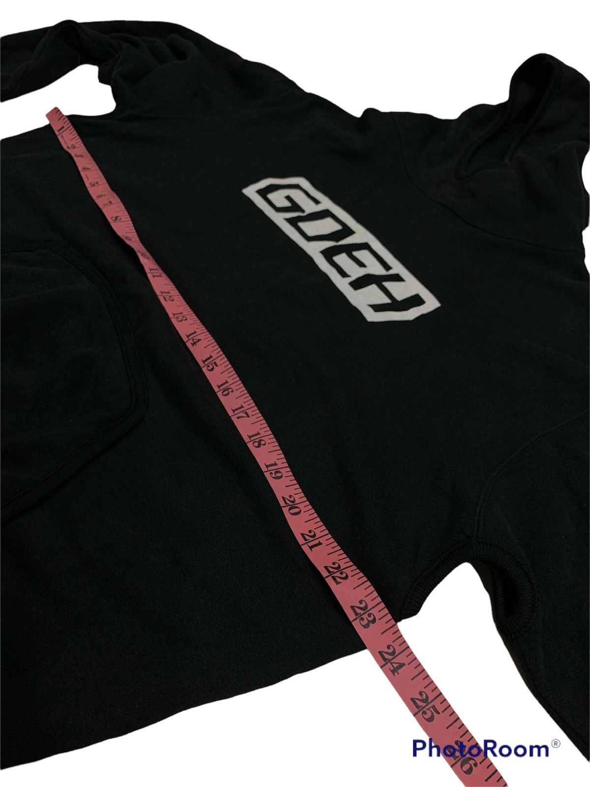 GOODENOUGH × Hiroshi Fujiwara PERFORATED GDEH 2001 BY GOOENOUGH HOODIE VINTAGE Size US M / EU 48-50 / 2 - 4 Thumbnail