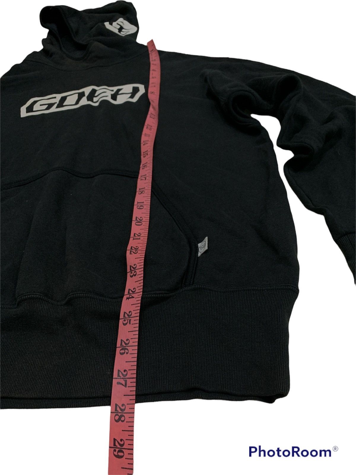 GOODENOUGH × Hiroshi Fujiwara PERFORATED GDEH 2001 BY GOOENOUGH HOODIE VINTAGE Size US M / EU 48-50 / 2 - 3 Thumbnail