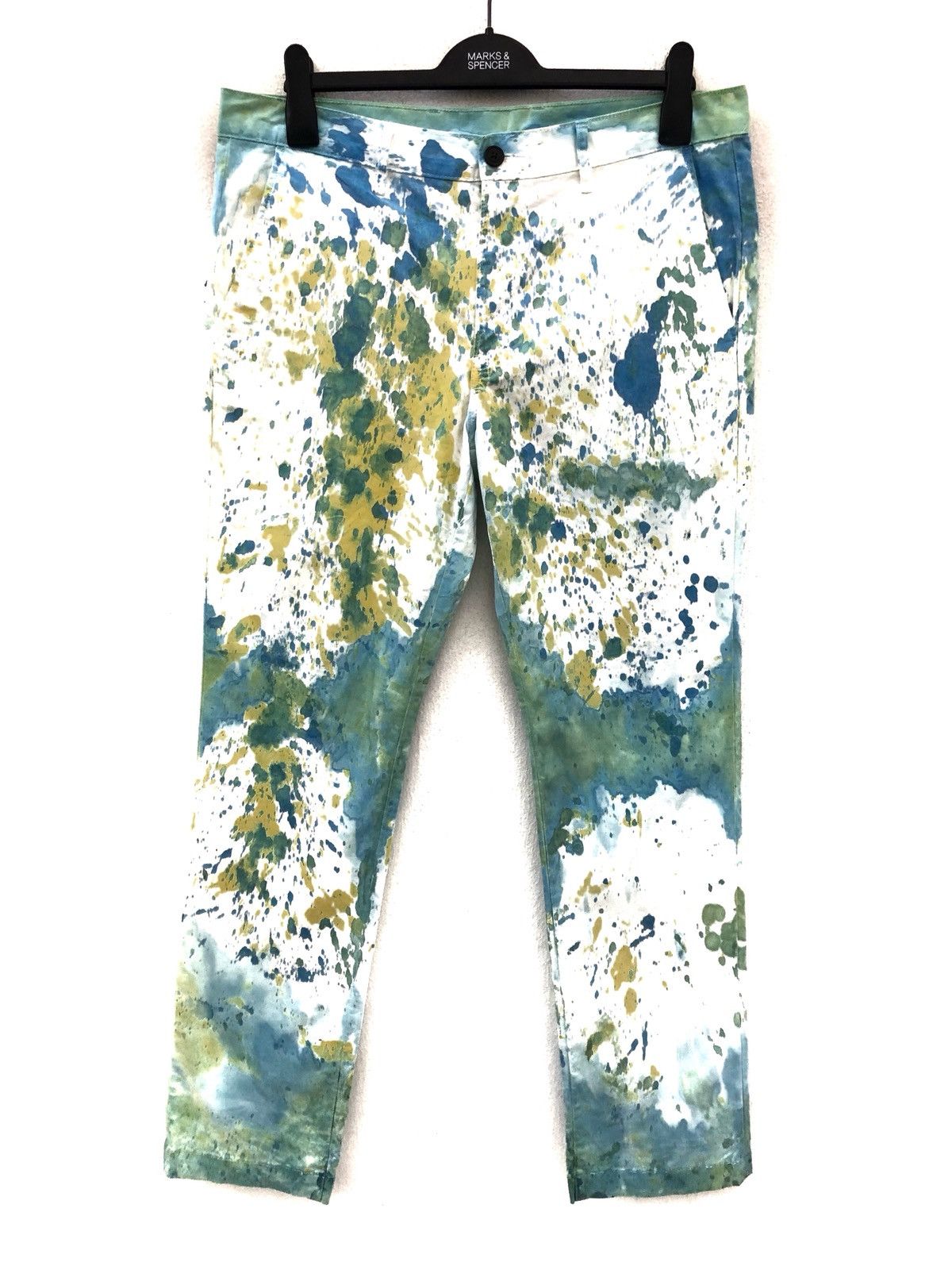 Vintage Vintage Japan Designer Splashes Paint Abstract Art Trouser Size US 34 / EU 50 - 1 Thumbnail
