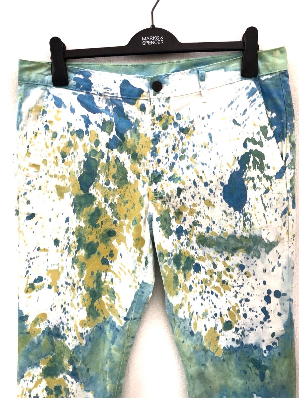 Vintage Vintage Japan Designer Splashes Paint Abstract Art Trouser Size US 34 / EU 50 - 2 Thumbnail
