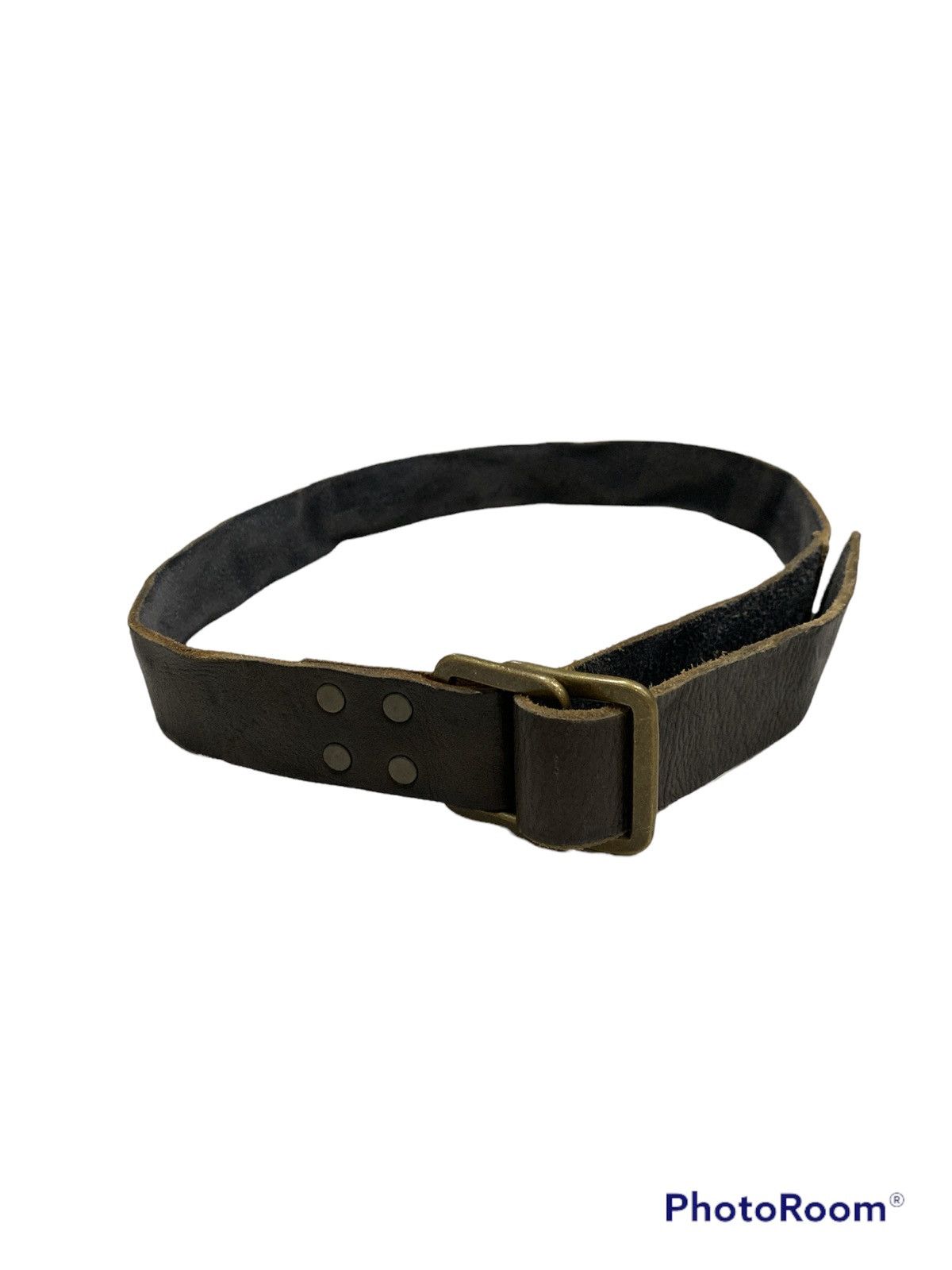 Tete Homme FULLY LEATHER TETE HOMME BELT Size 34 - 1 Thumbnail